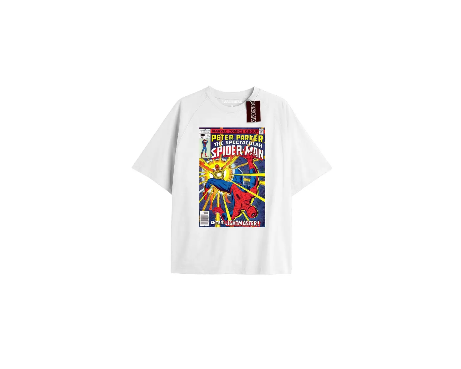 Spider-Man Gazete baskı Model No Way Home Tshirt