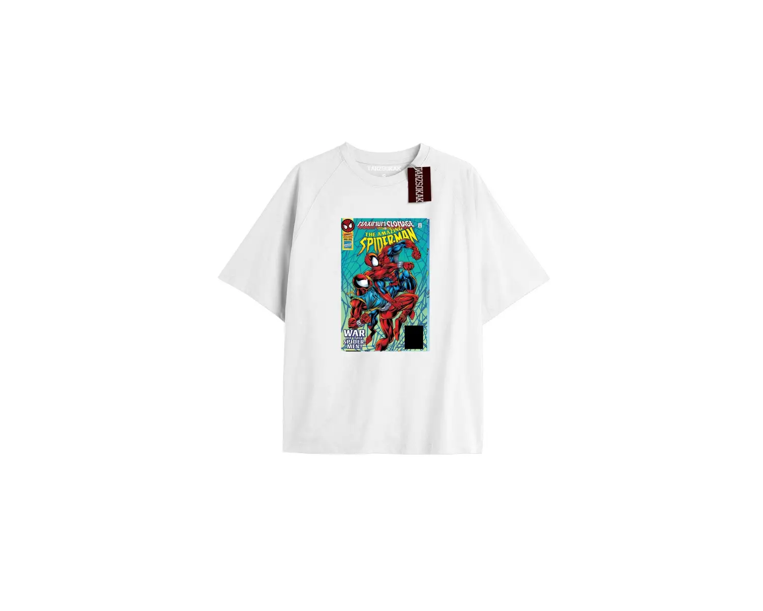 Spider-Man Gazete baskı Model No Way Home Tshirt