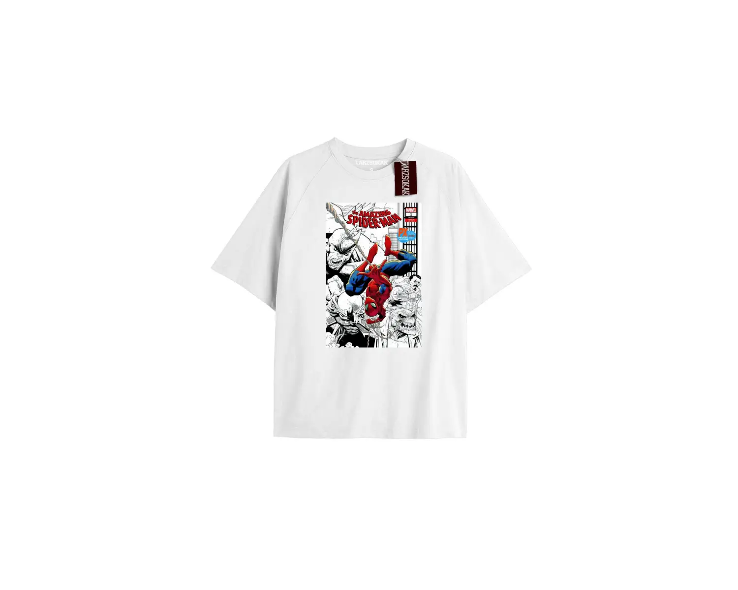 Spider-Man Gazete baskı Model No Way Home Tshirt