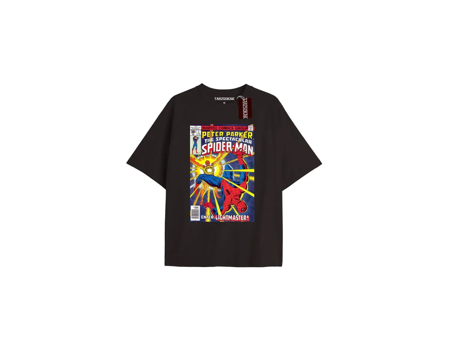 Spider-Man Gazete baskı Model No Way Home Tshirt