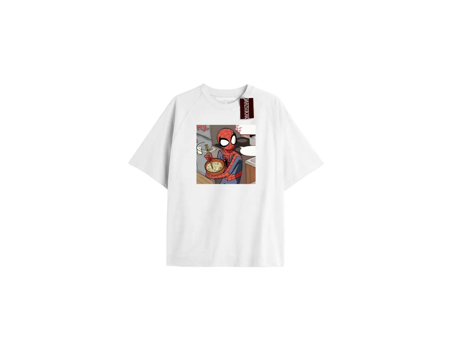 Spider-Man Gazete baskı Model No Way Home Tshirt