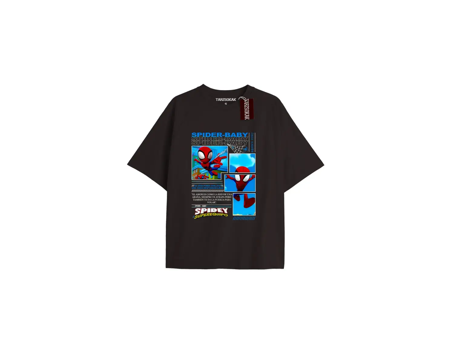 Spider-Man Gazete baskı Model No Way Home Tshirt