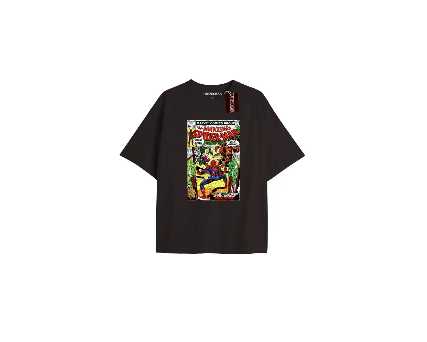 Spider-Man Gazete baskı Model No Way Home Tshirt