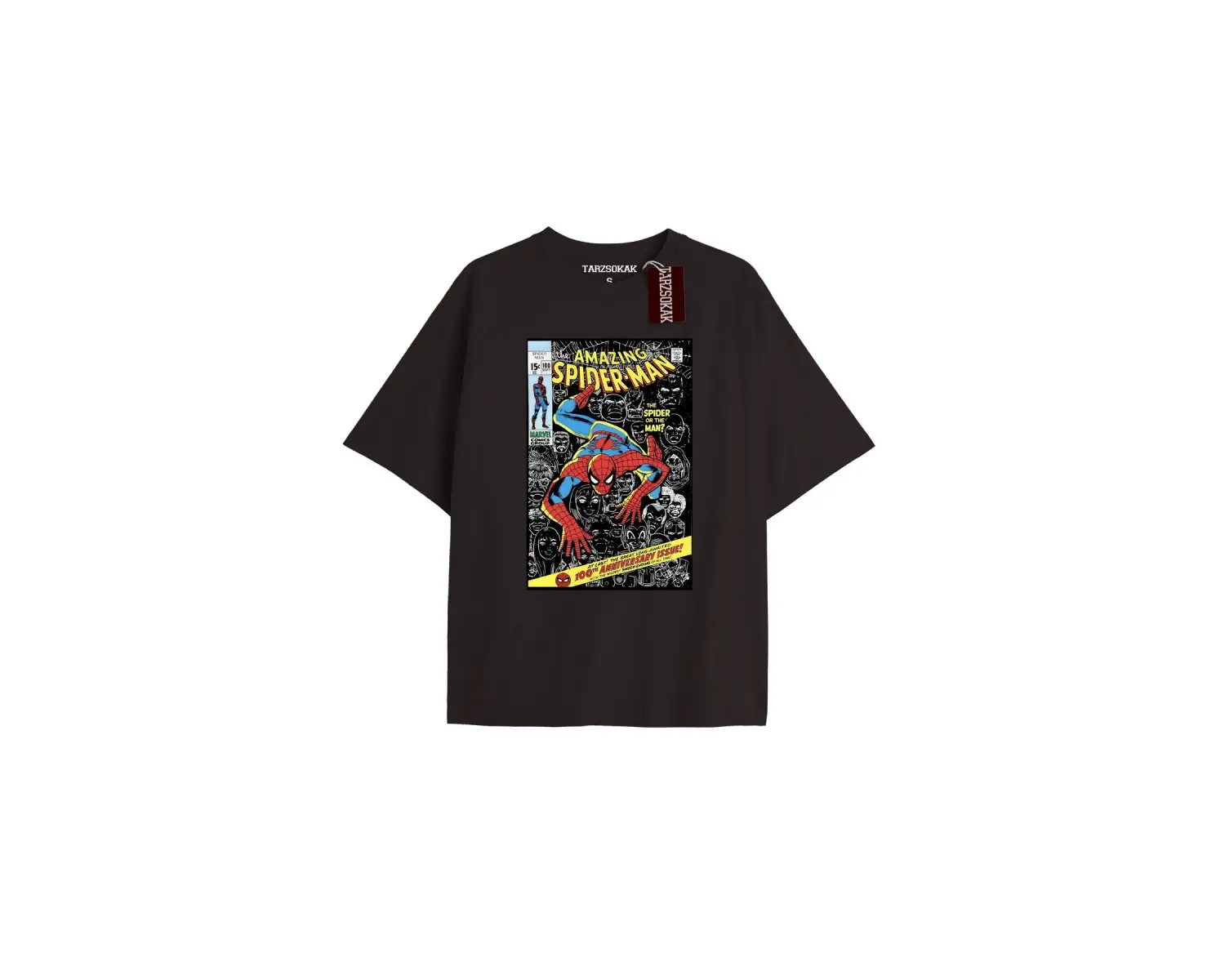 Spider-Man Gazete baskı Model No Way Home Tshirt