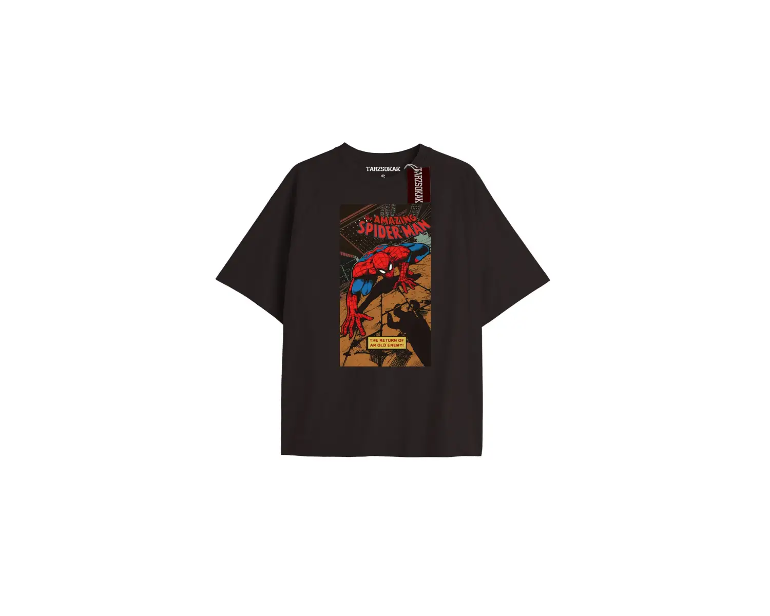 Spider-Man Gazete baskı Model No Way Home Tshirt