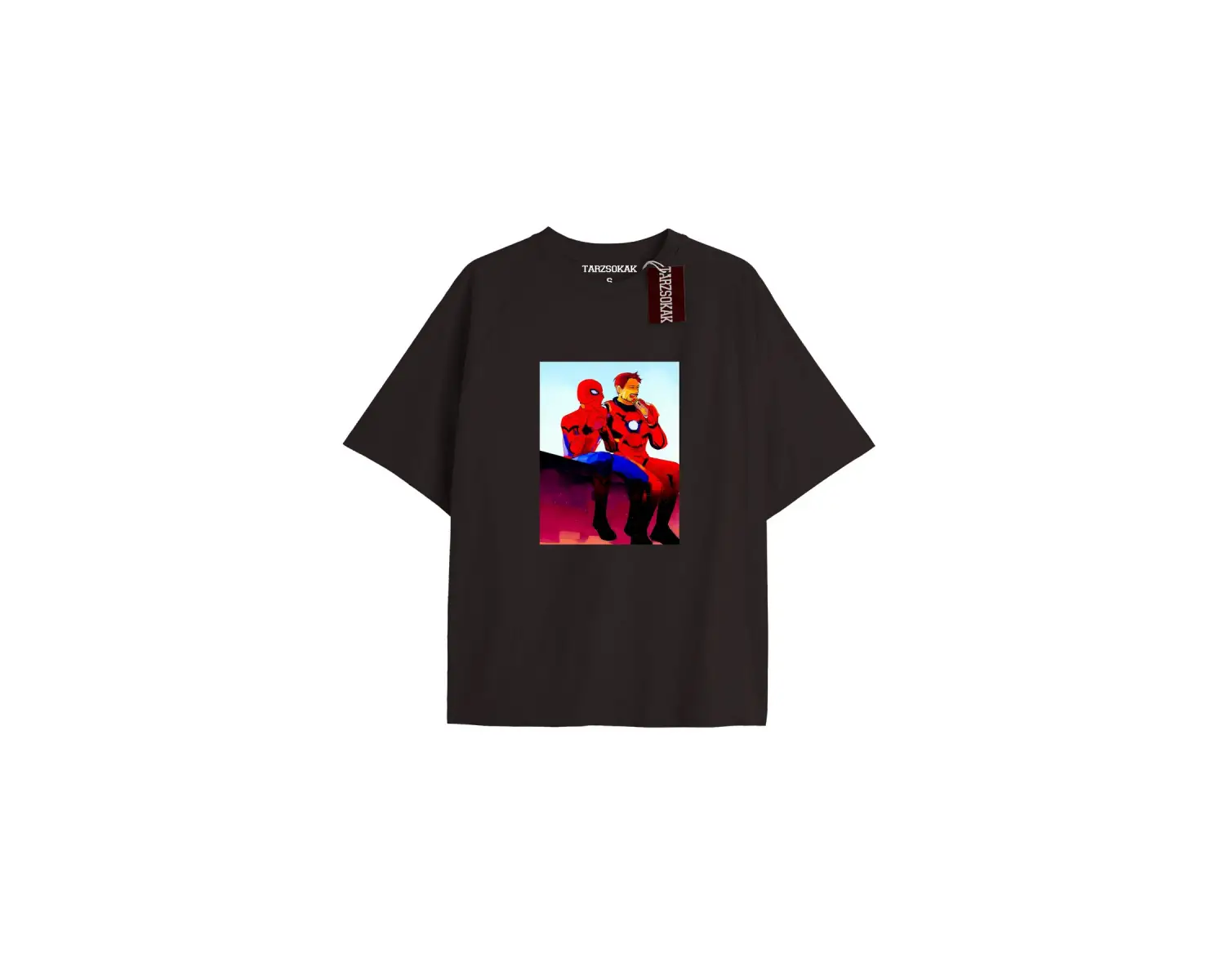 Spider-Man Gazete baskı Model No Way Home Tshirt