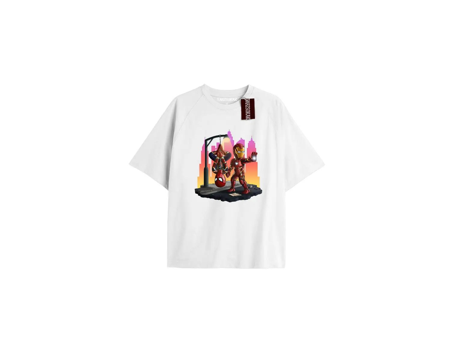 Spider-Man Gazete baskı Model No Way Home Tshirt