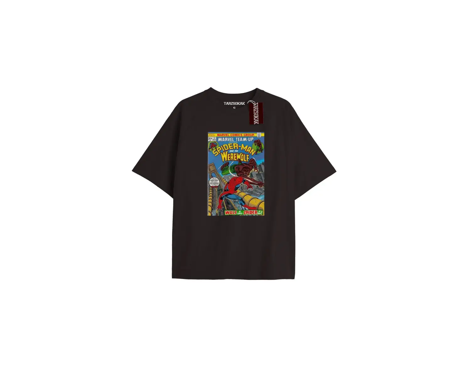 Spider-Man Gazete baskı Model No Way Home Tshirt
