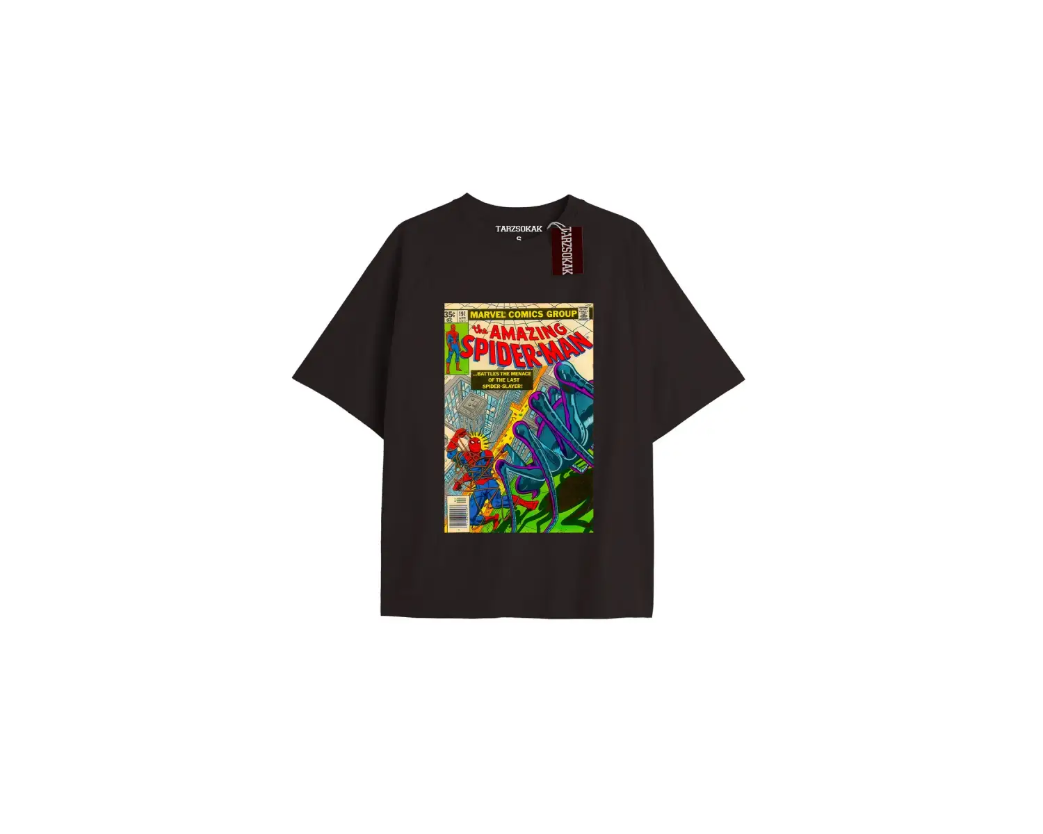 Spider-Man Gazete baskı Model No Way Home Tshirt