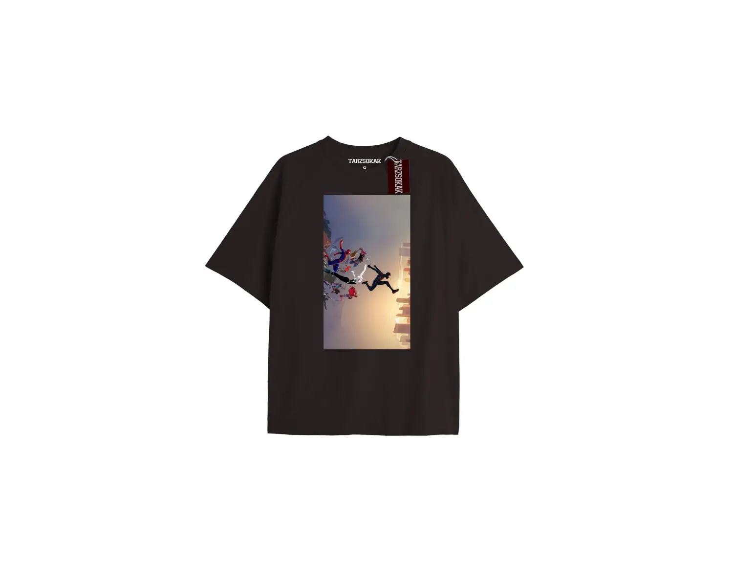 Spider-Man Gazete baskı Model No Way Home Tshirt