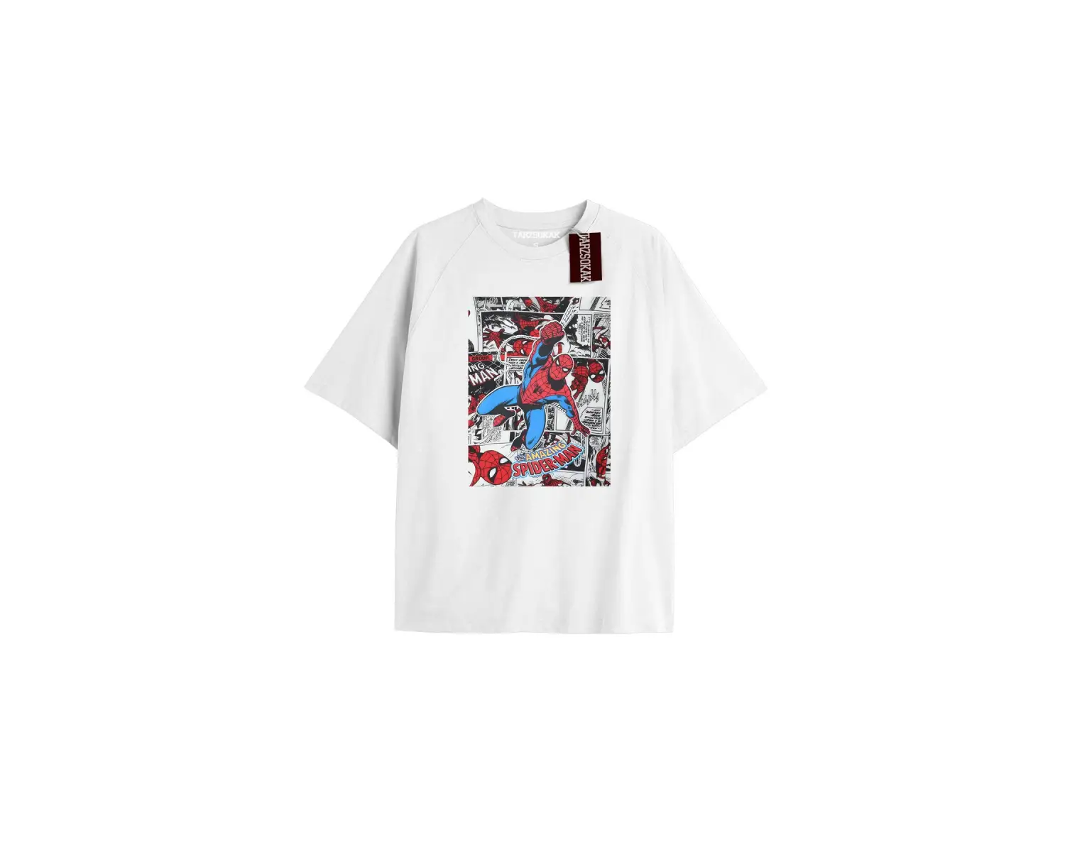 Spider-Man Gazete baskı Model No Way Home Tshirt