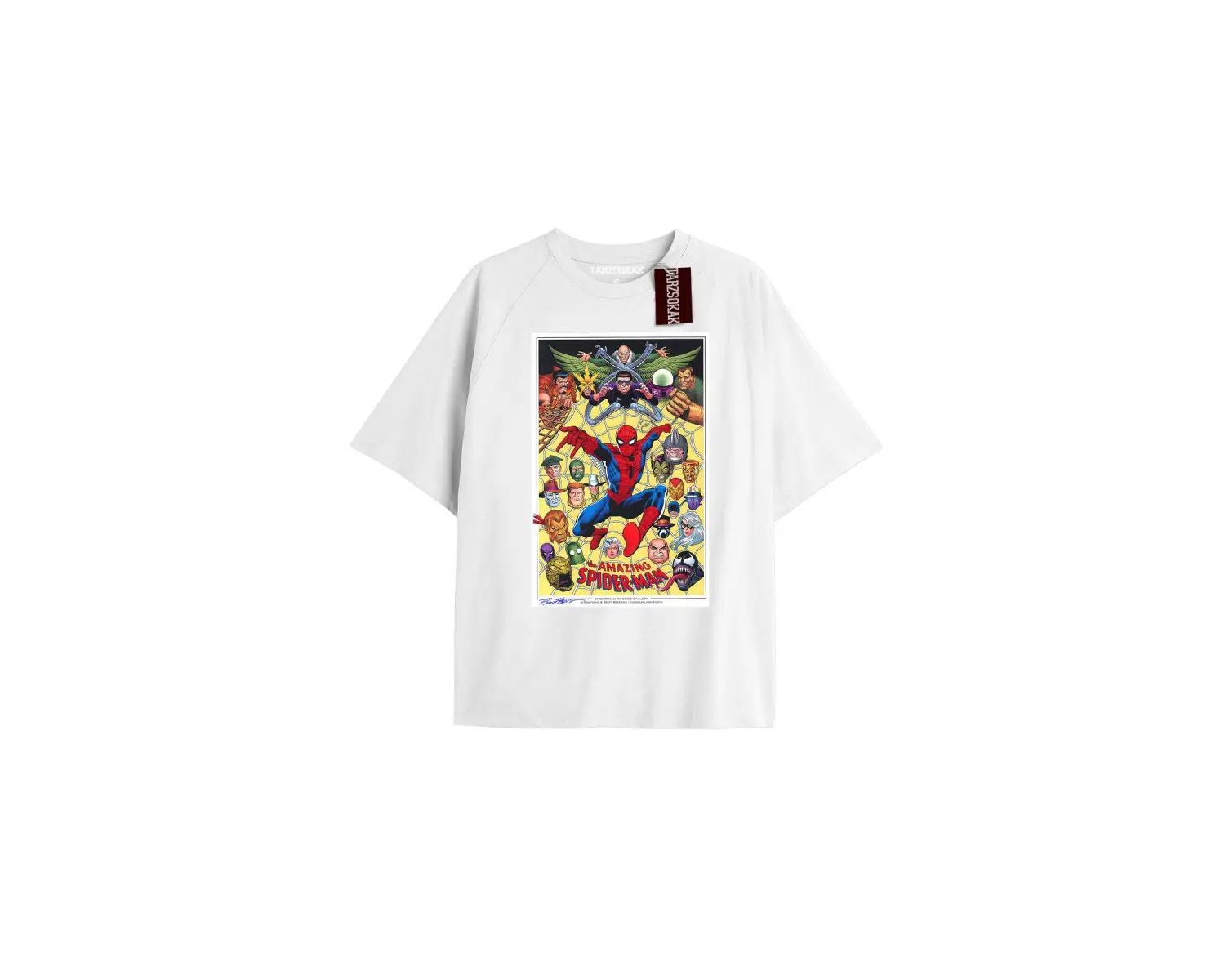 Spider-Man Gazete baskı Model No Way Home Tshirt
