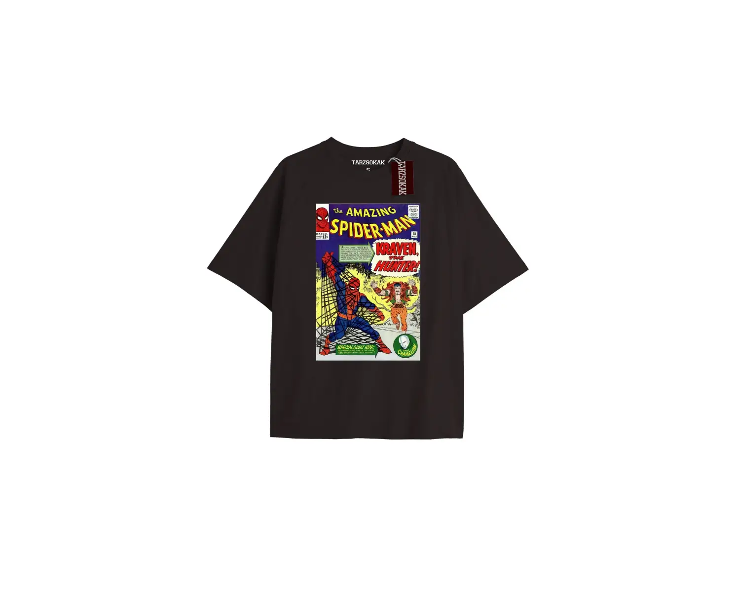 Spider-Man Gazete baskı Model No Way Home Tshirt