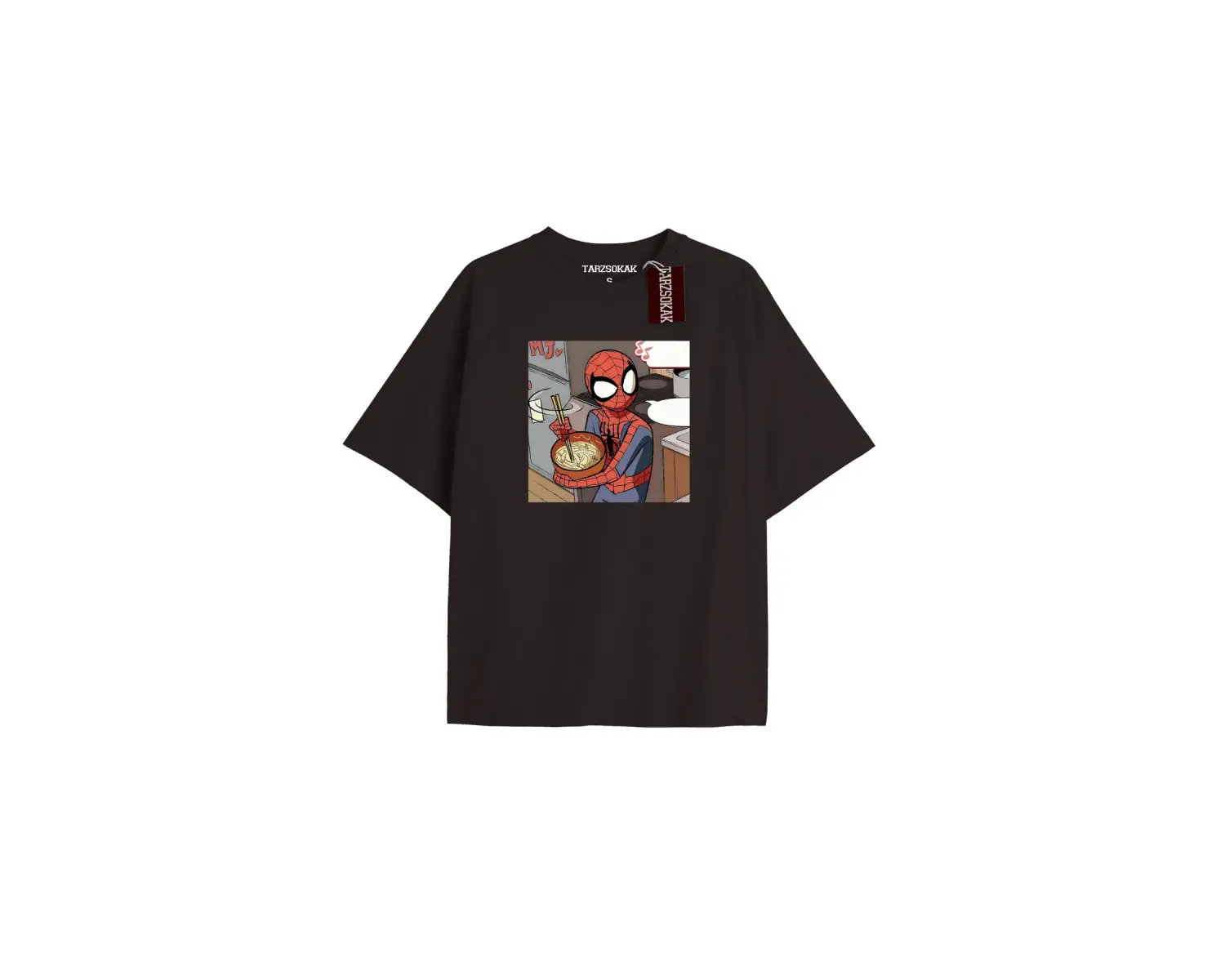 Spider-Man Gazete baskı Model No Way Home Tshirt
