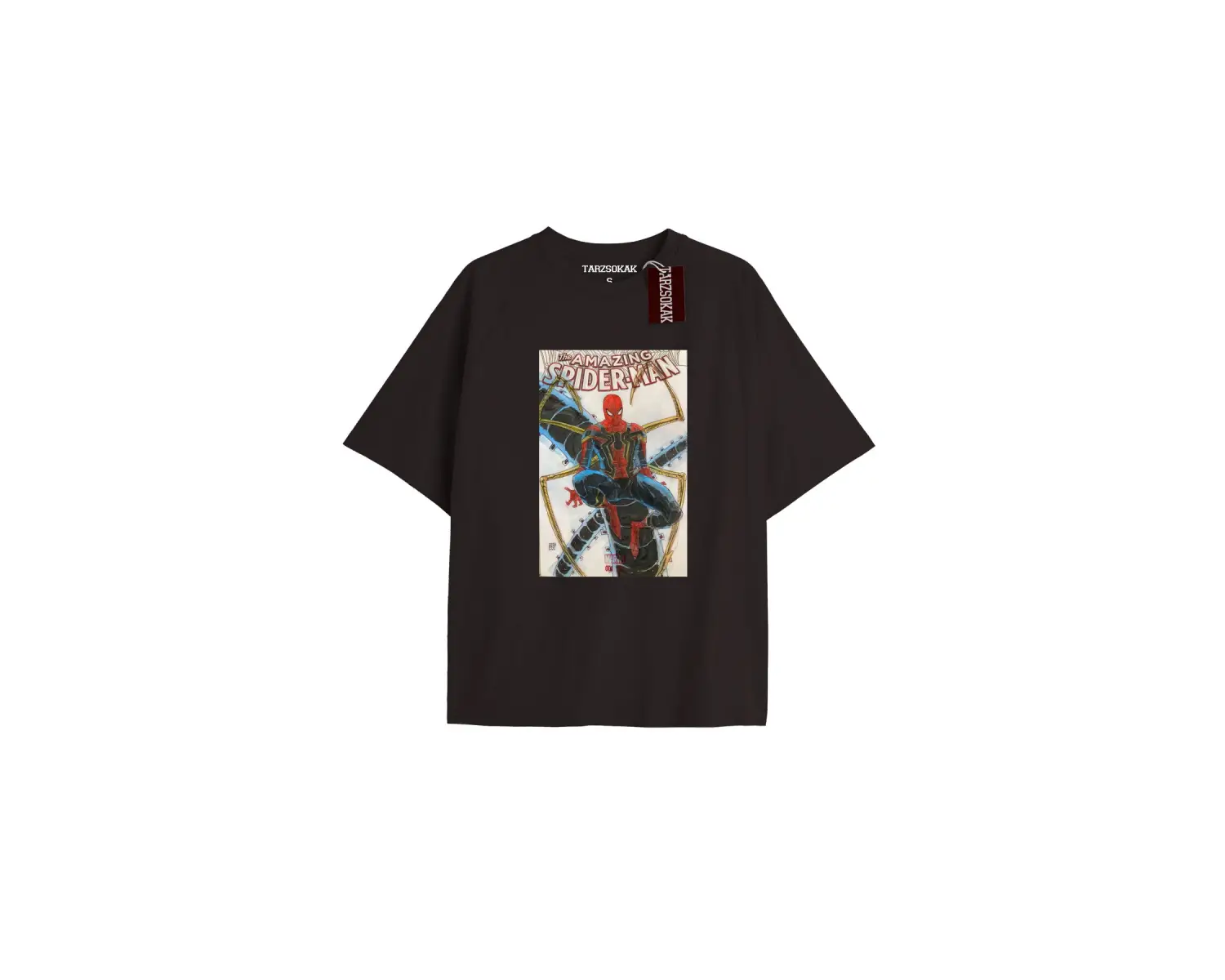 Spider-Man Gazete baskı Model No Way Home Tshirt