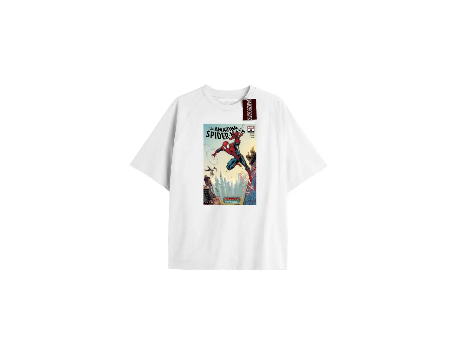 Spider-Man Gazete baskı Model No Way Home Tshirt