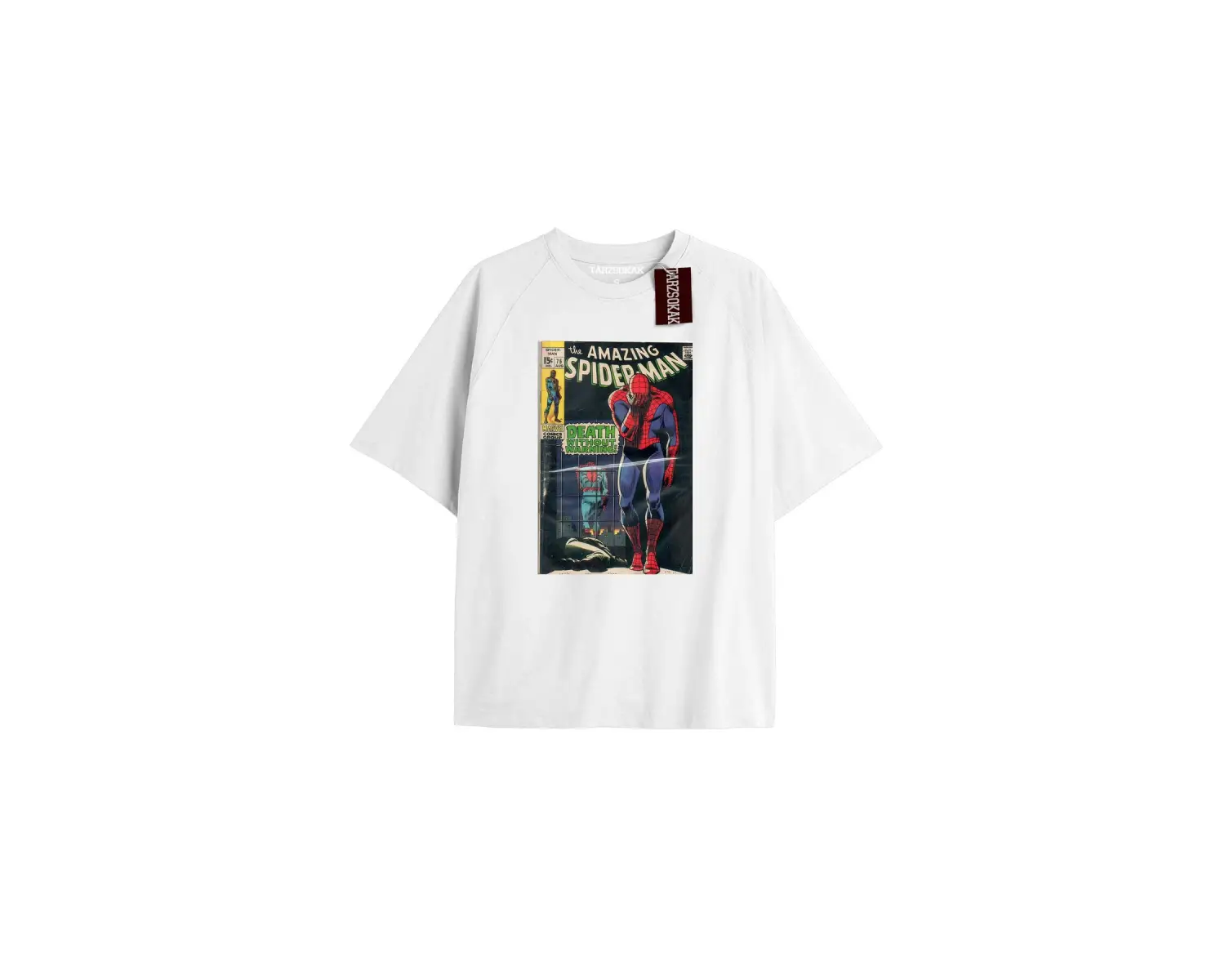 Spider-Man Gazete baskı Model No Way Home Tshirt