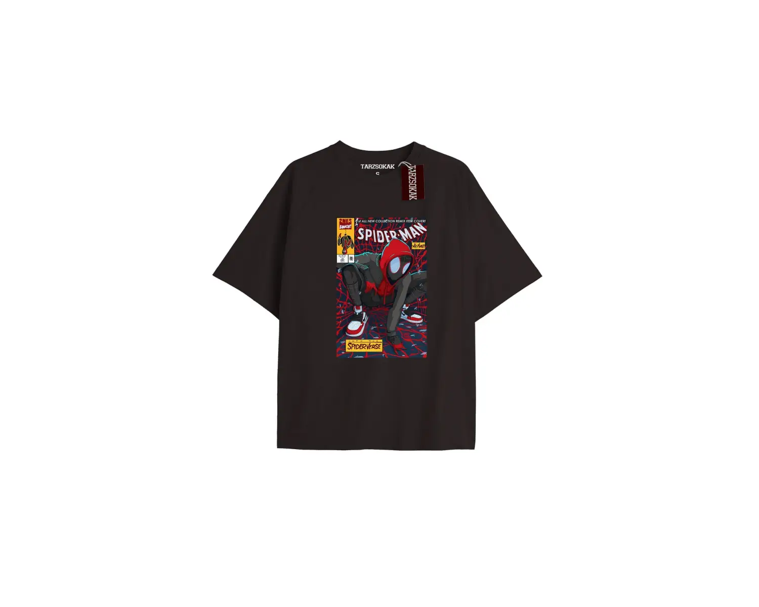 Spider-Man Gazete baskı Model No Way Home Tshirt