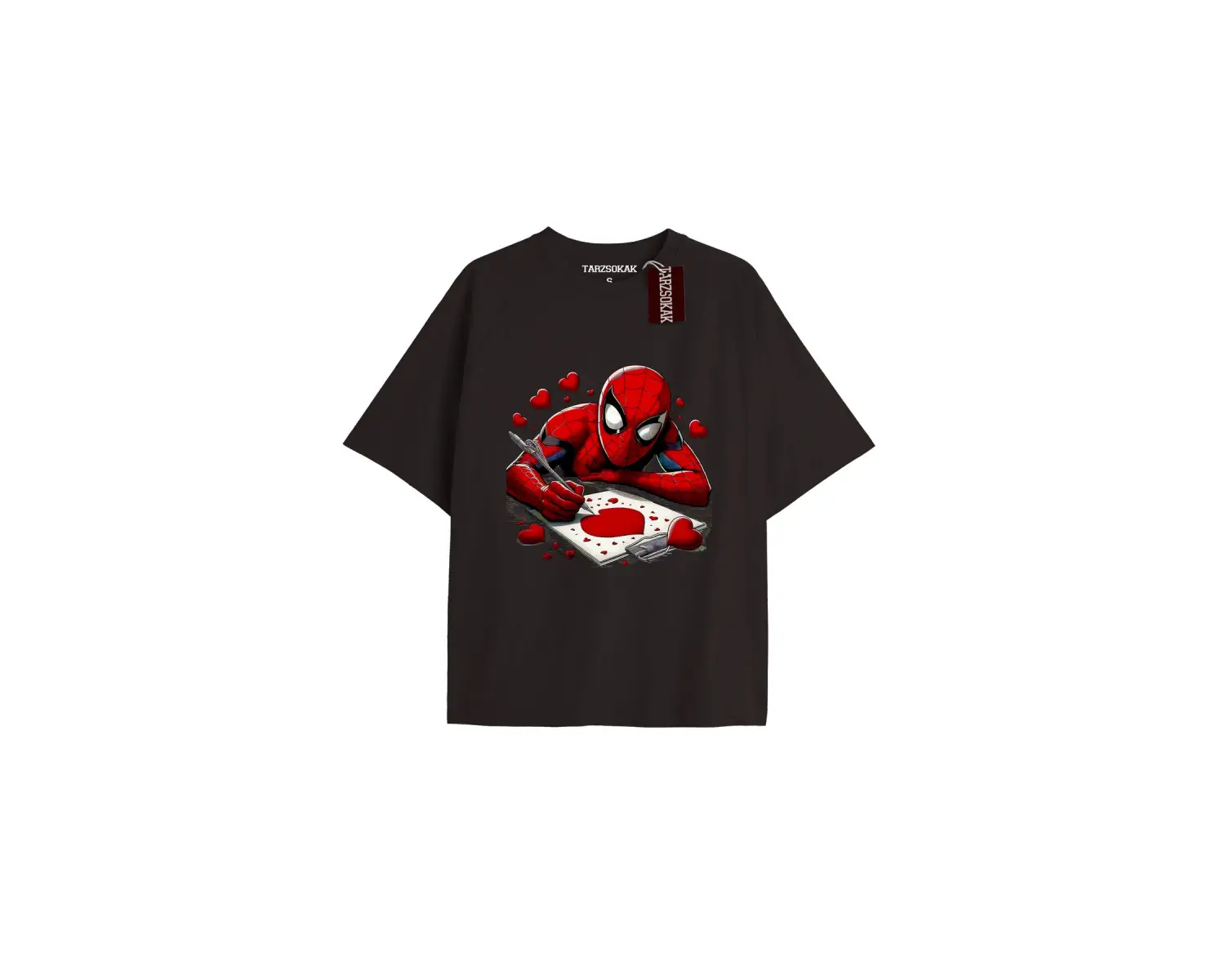 Spider-Man Gazete baskı Model No Way Home Tshirt