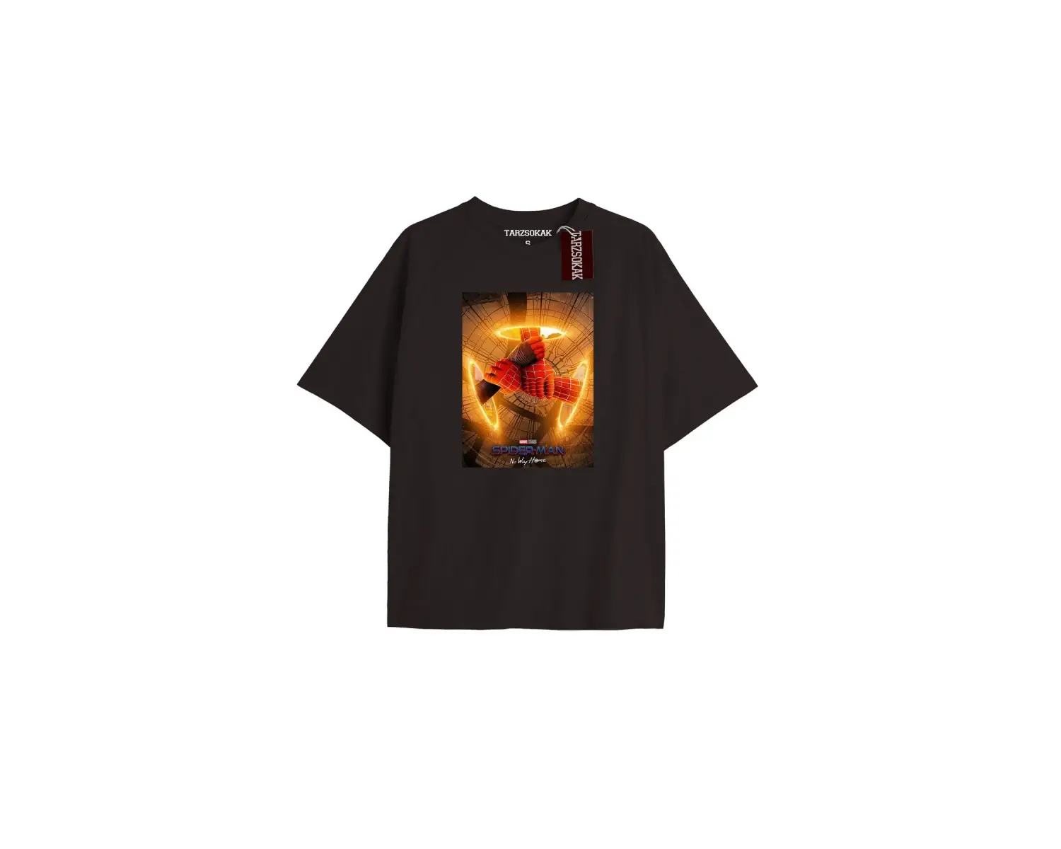 Spider-Man Gazete baskı Model No Way Home Tshirt