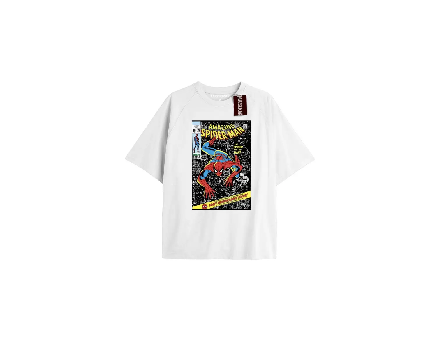 Spider-Man Gazete baskı Model No Way Home Tshirt