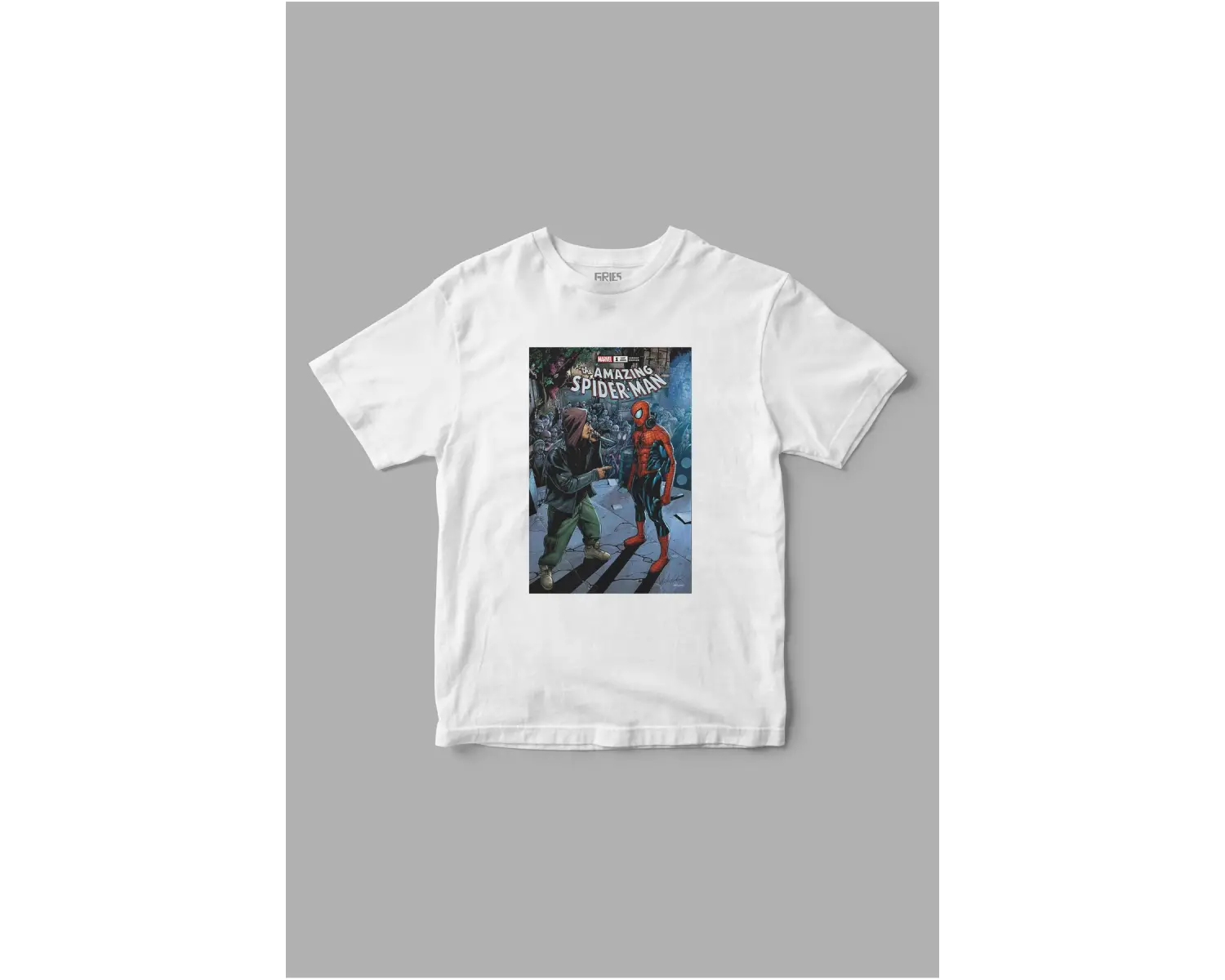 Spiderman & Eminem Baskılı Tişört