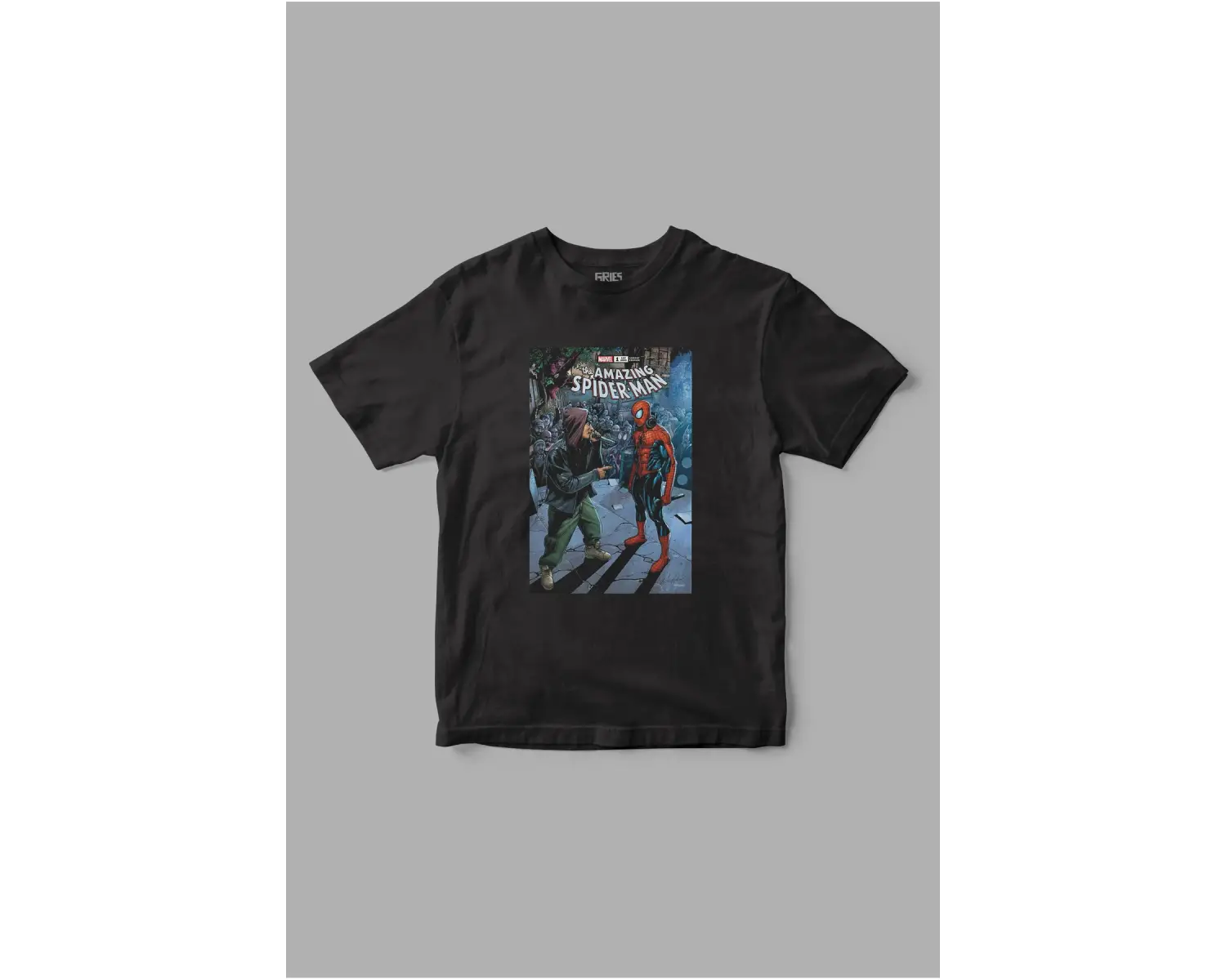 Spiderman & Eminem Baskılı Tişört