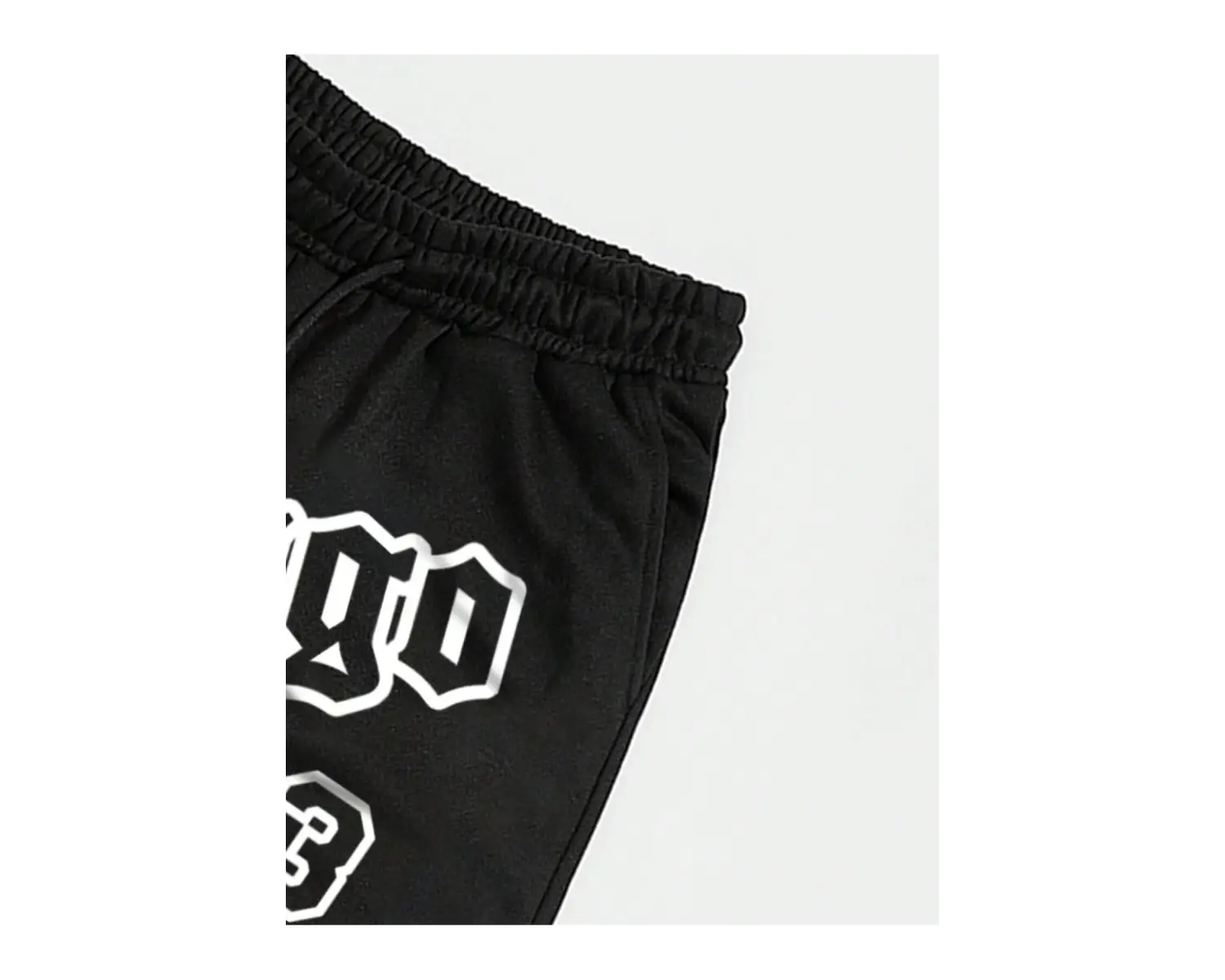 Sporsity Letter Graphic Drawstring Eşofman Altı