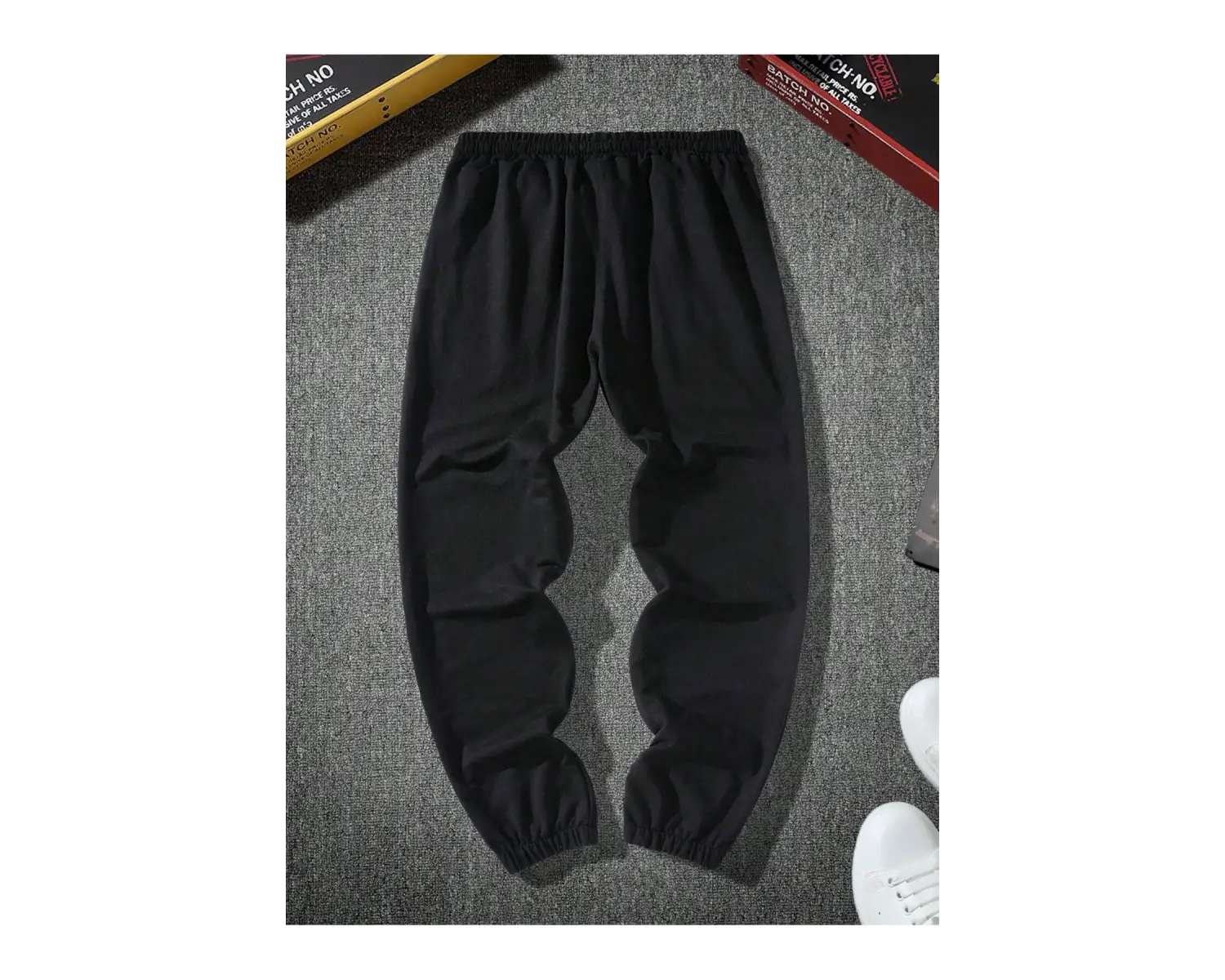 Sporsity Letter Graphic Drawstring Waist Eşofman Altı