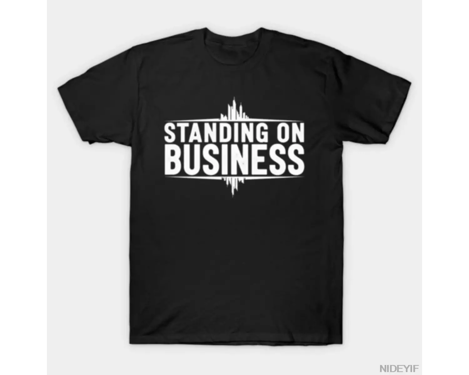 Standing on Business Erkek Kadın Tişörtü %100 Pamuklu Tişörtler Kısa Kollu Üstler 1208-3