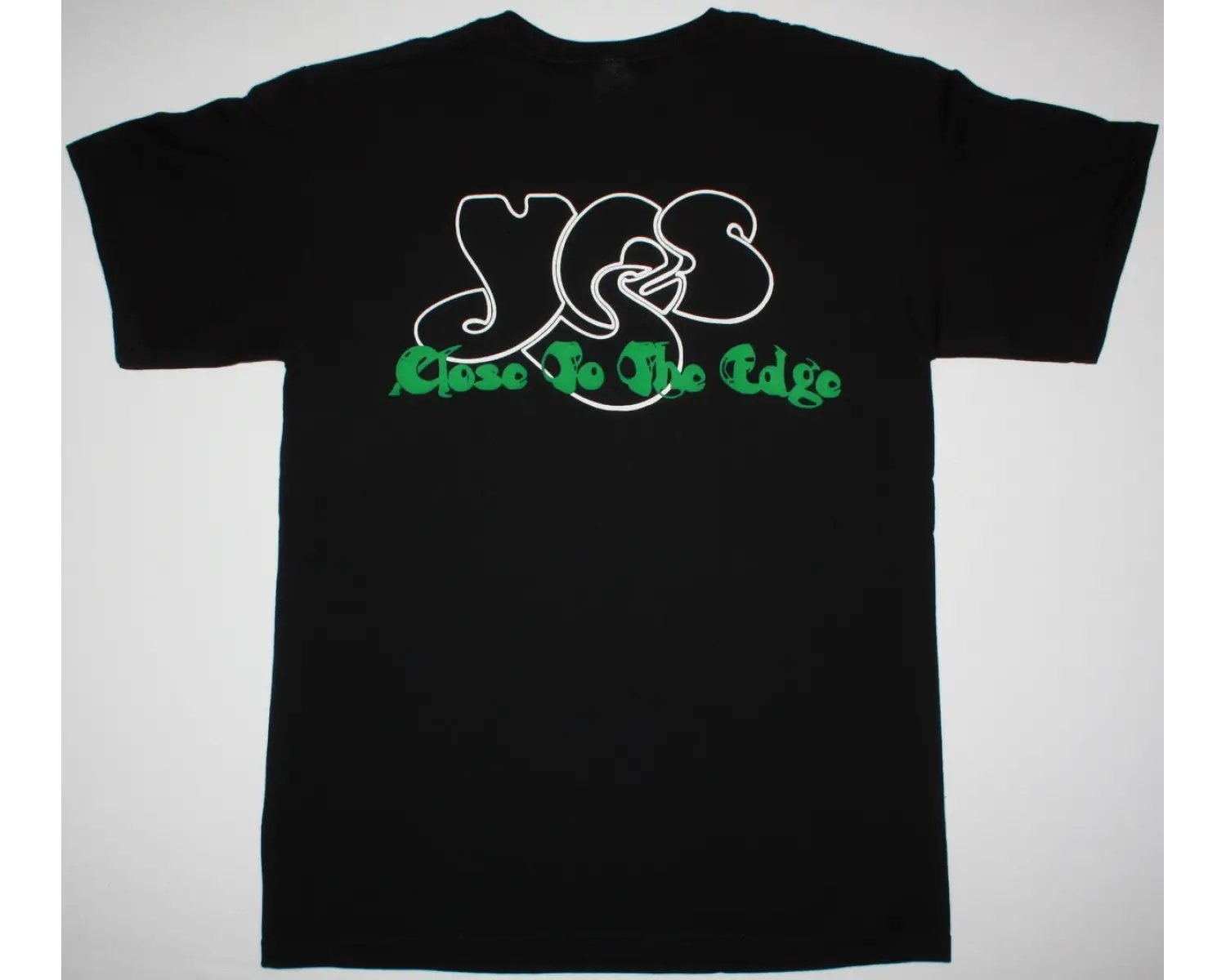 STATUS QUO 1974 NEW BLACK T-SHIRT ÖN VE ARAKA BASKILI