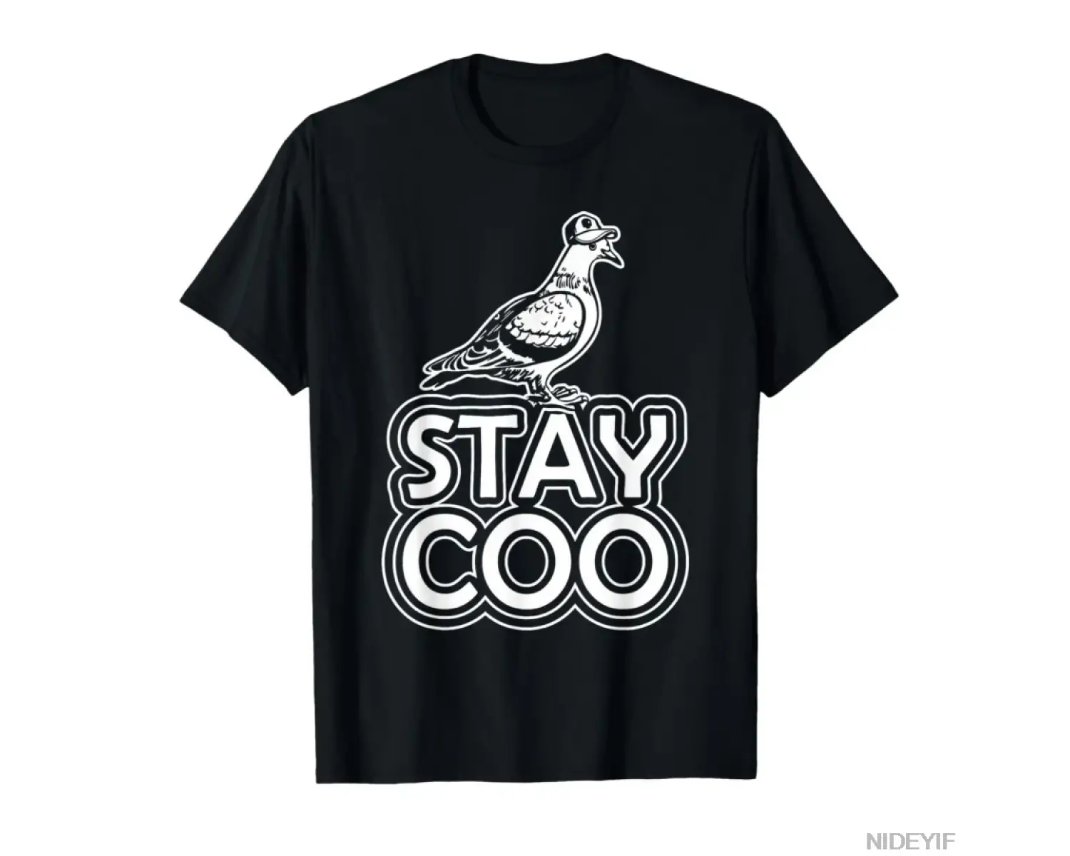 Stay Coo Komik Meme Trend Alıntı T-shirt Erkekler Kadınlar Için % 100% Pamuk T Shirt Kısa Kol