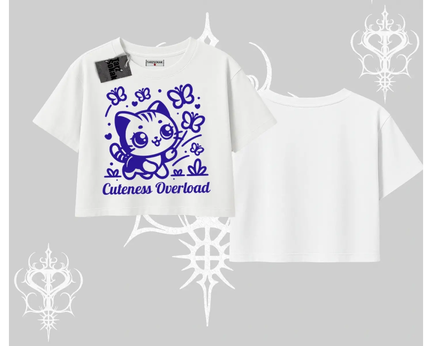 Stay Cool Kedi Baskılı Babby Tee Tshirt