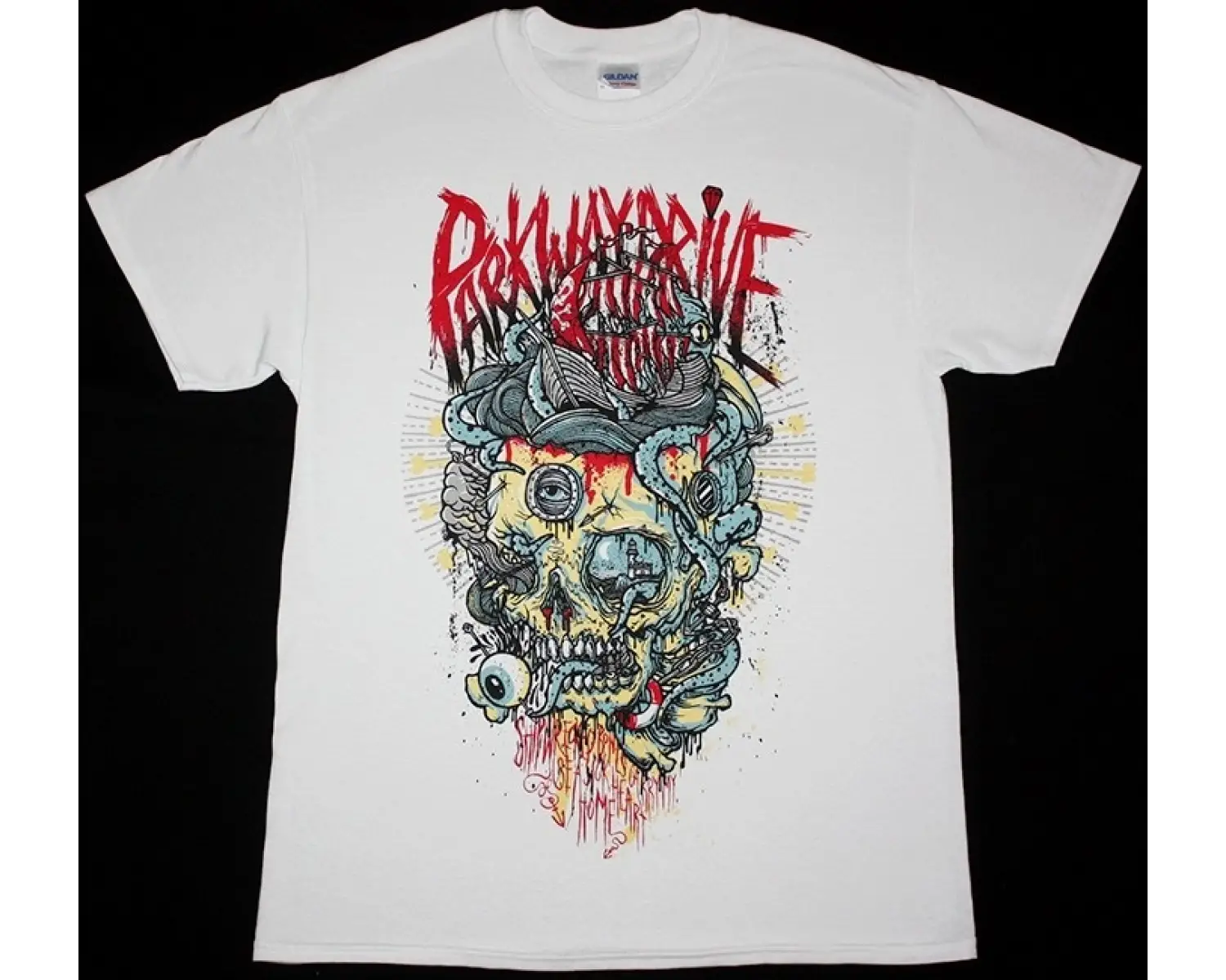 STEPPENWOLF FOR LADIES ONLY NEW WHITE T-SHIRT ÖN BASKILI