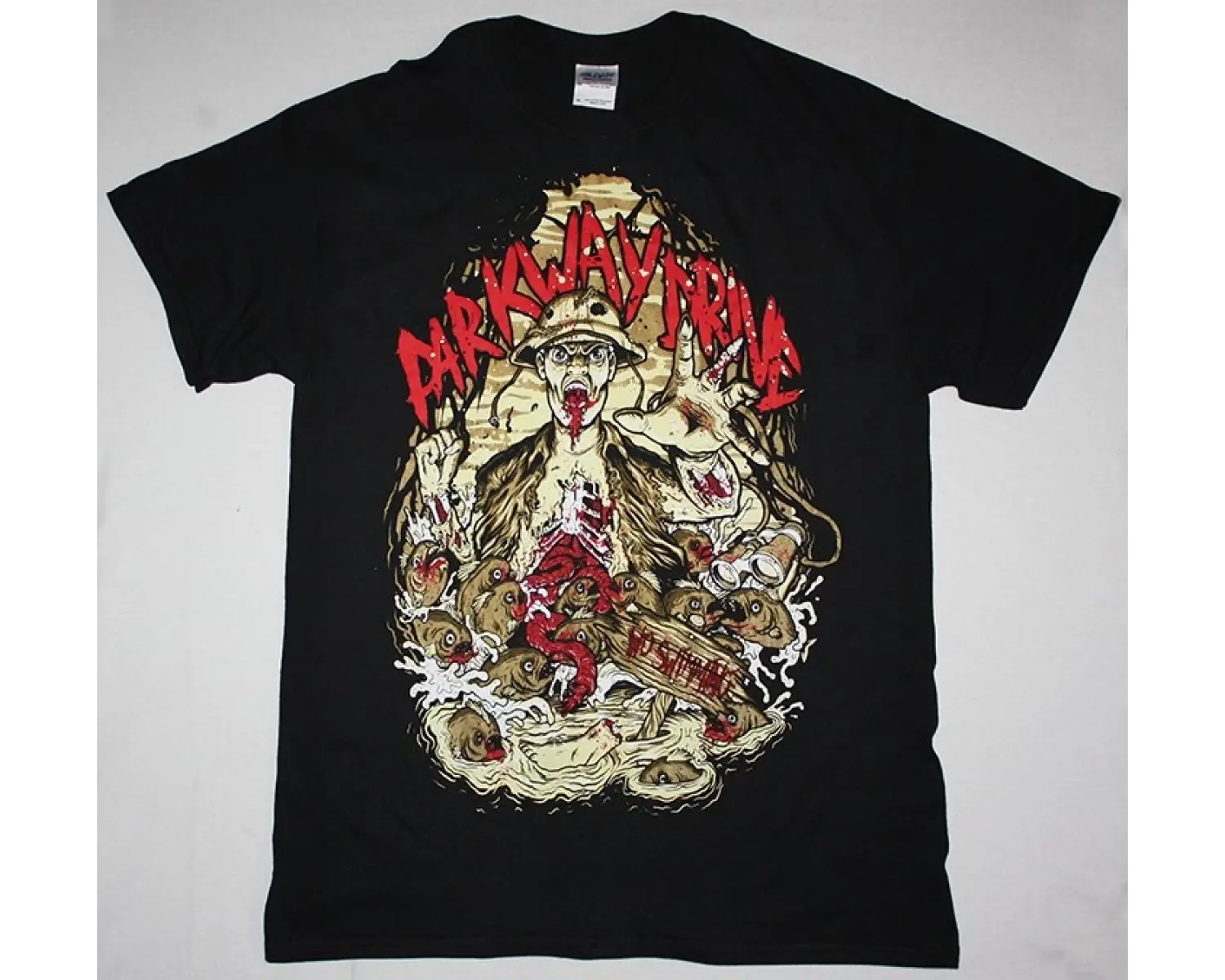 STEPPENWOLF HOUR OF THE WOLF NEW WHITE T-SHIRT ÖN BASKILI