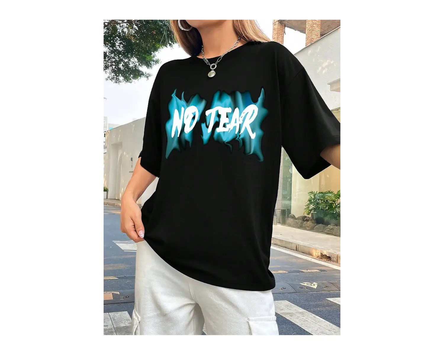 Stevenrhodes Mektup ve Kedi Grafikli Tişört