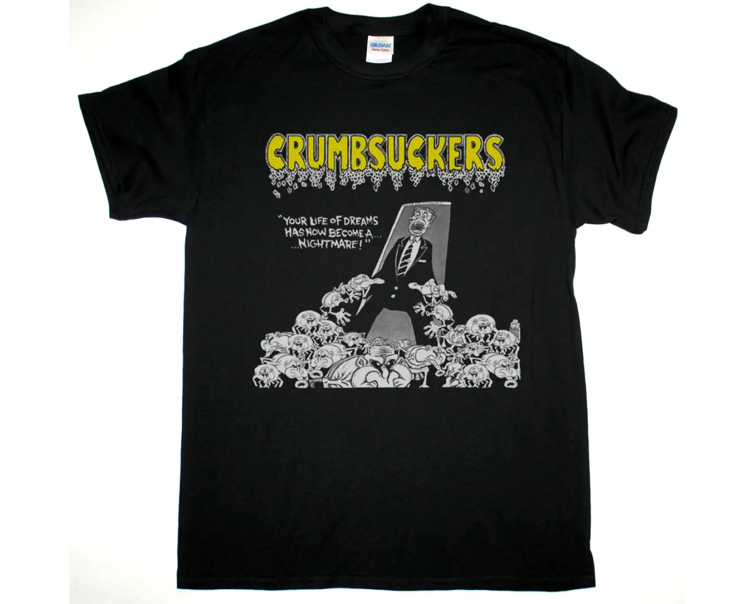 STONE SOUR COME WHATEVER MAY TOUR 2007 NEW BLACK T-SHIRT ÖN VE ARAKA BASKILI