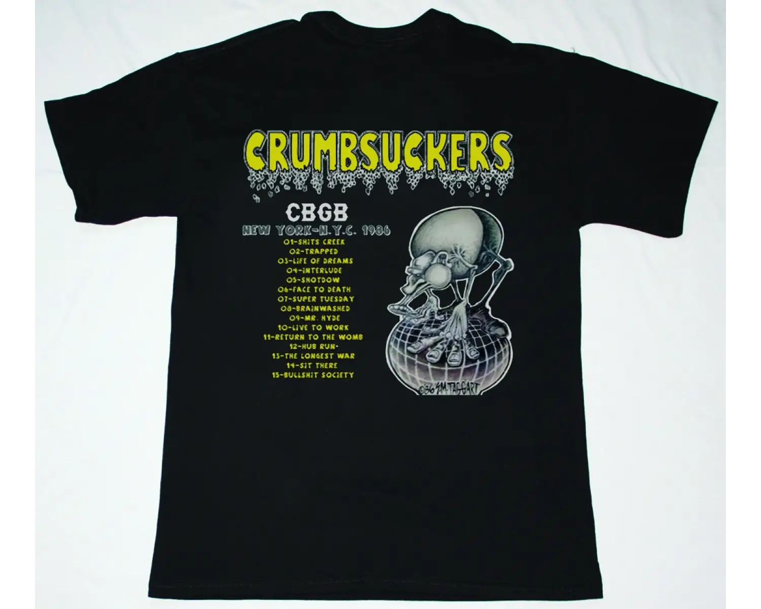 STONE SOUR COME WHATEVER MAY TOUR 2007 NEW BLACK T-SHIRT ÖN VE ARAKA BASKILI