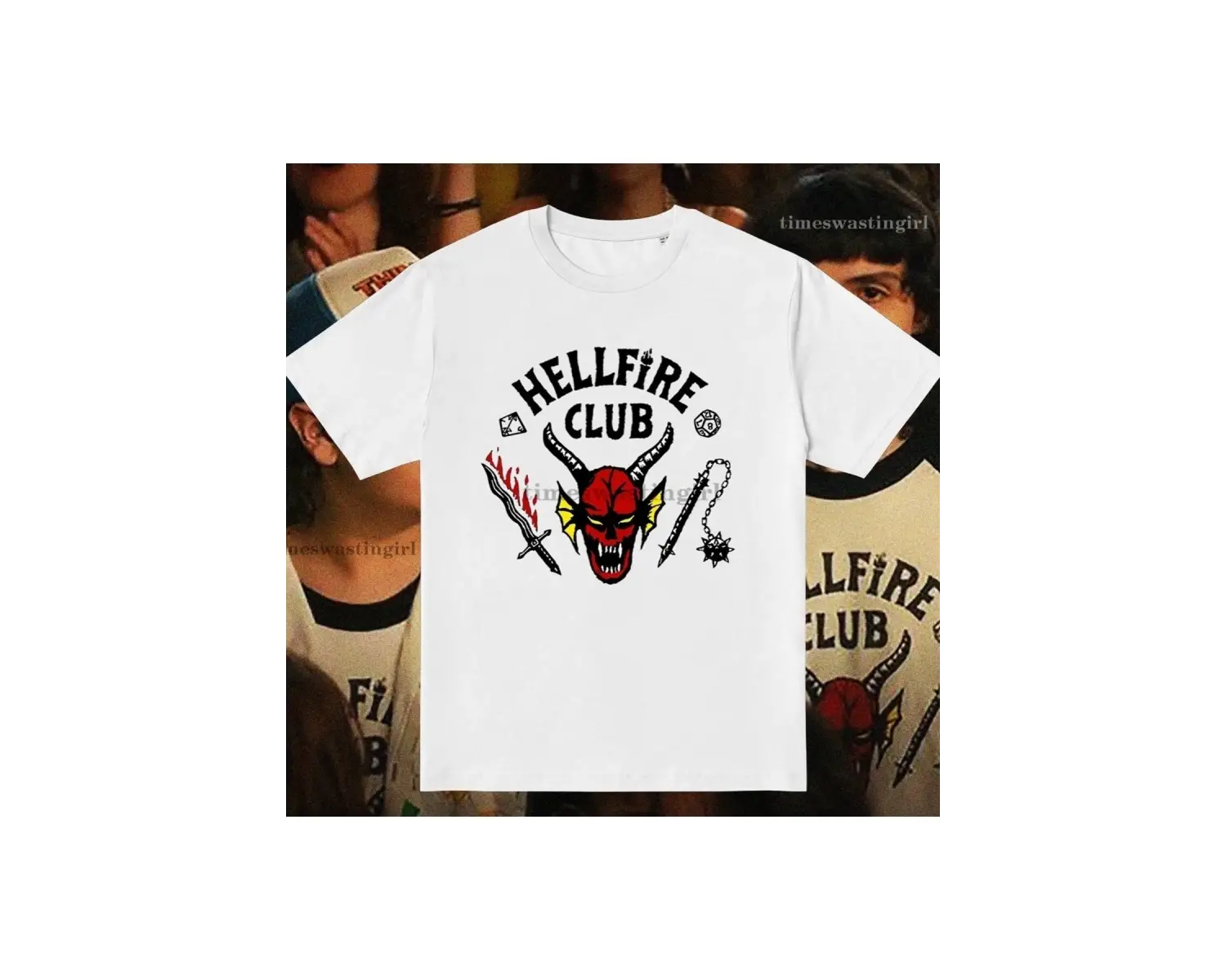 Stranger Things Hellfire Club Tshirt