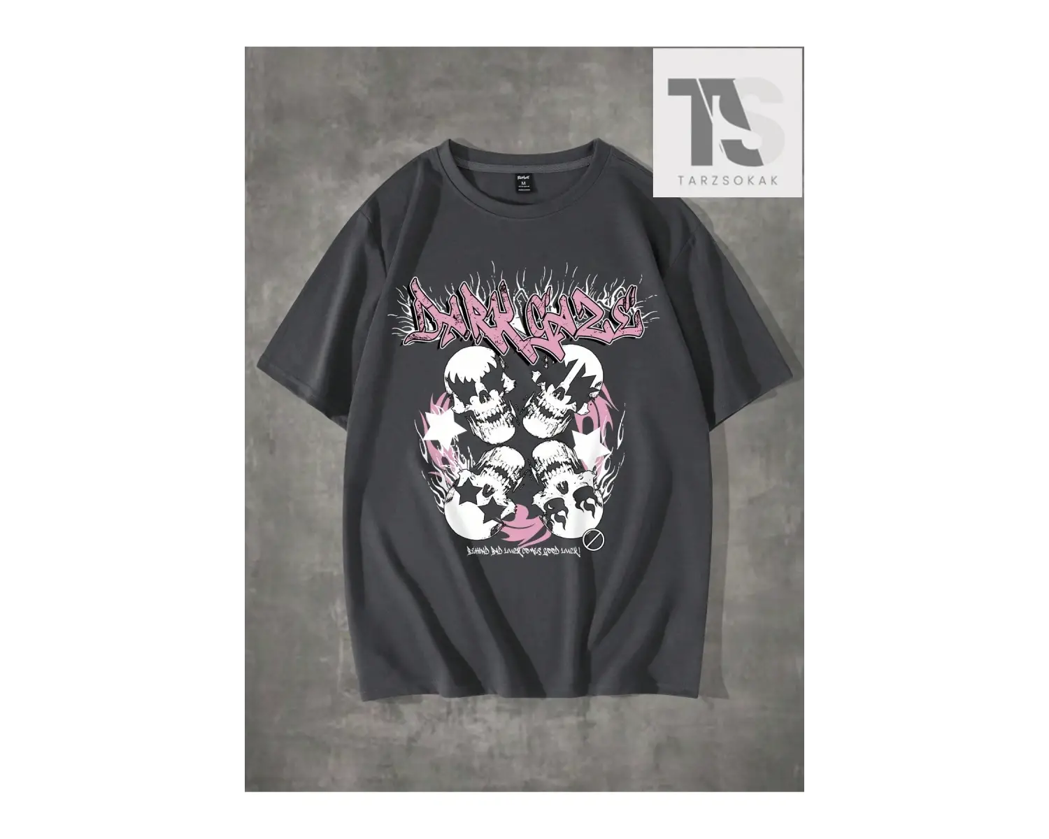 Street Life Erkek Karikatür & Slogan Grafikli Tişört