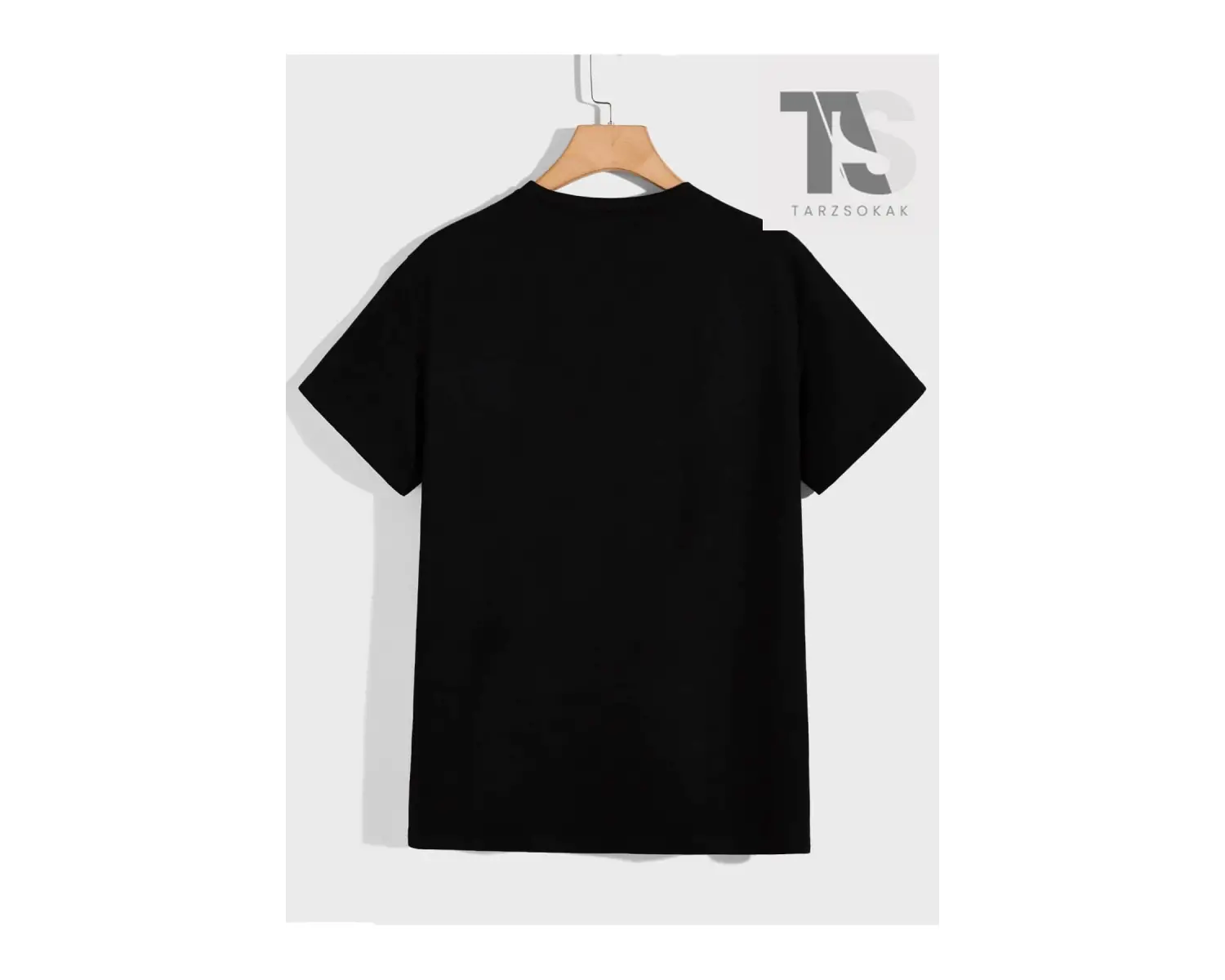 Street Life Erkek Mektup ve Yıldız Grafikli Tişört