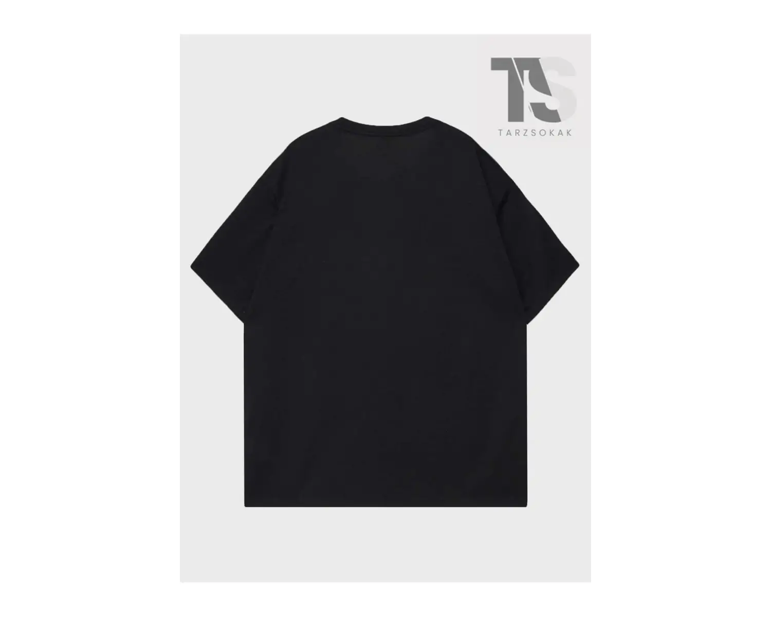 Street Life Erkek Pamuk Kartal ve Mektup Grafik Damla Omuz Tişört