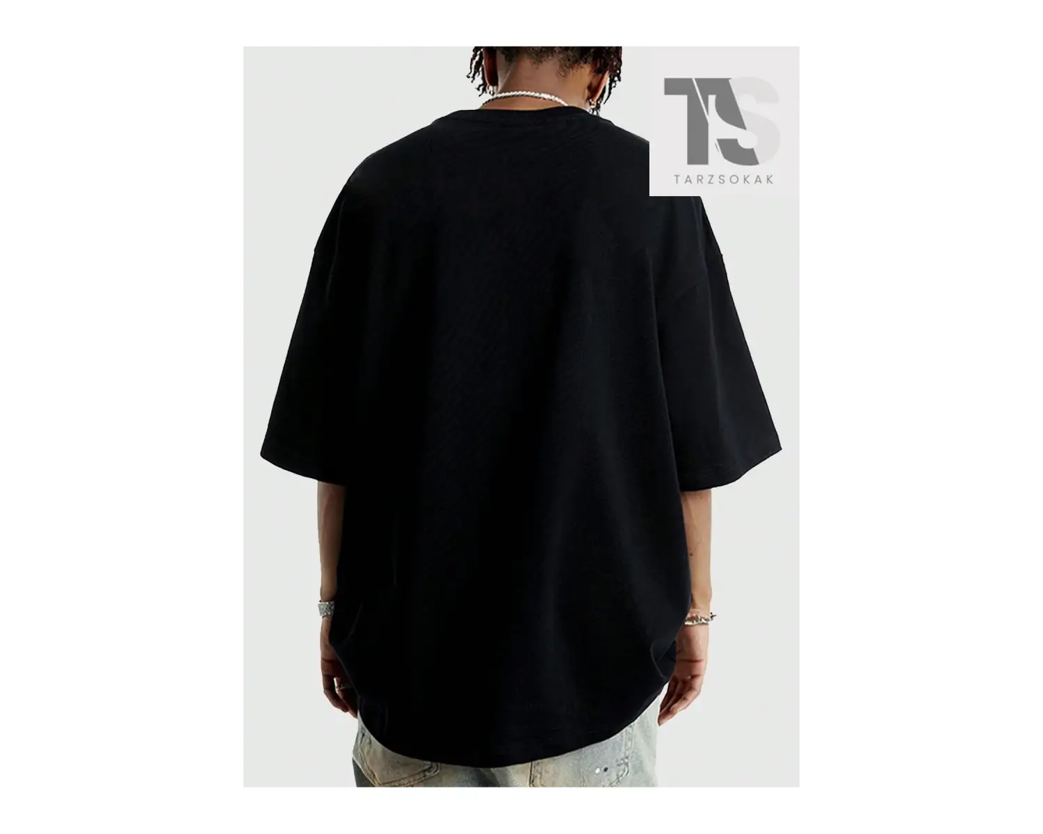 Street Life Erkek Portre Baskılı Kısa Kollu Tişört, e Yaz Aylarında Günlük Gi