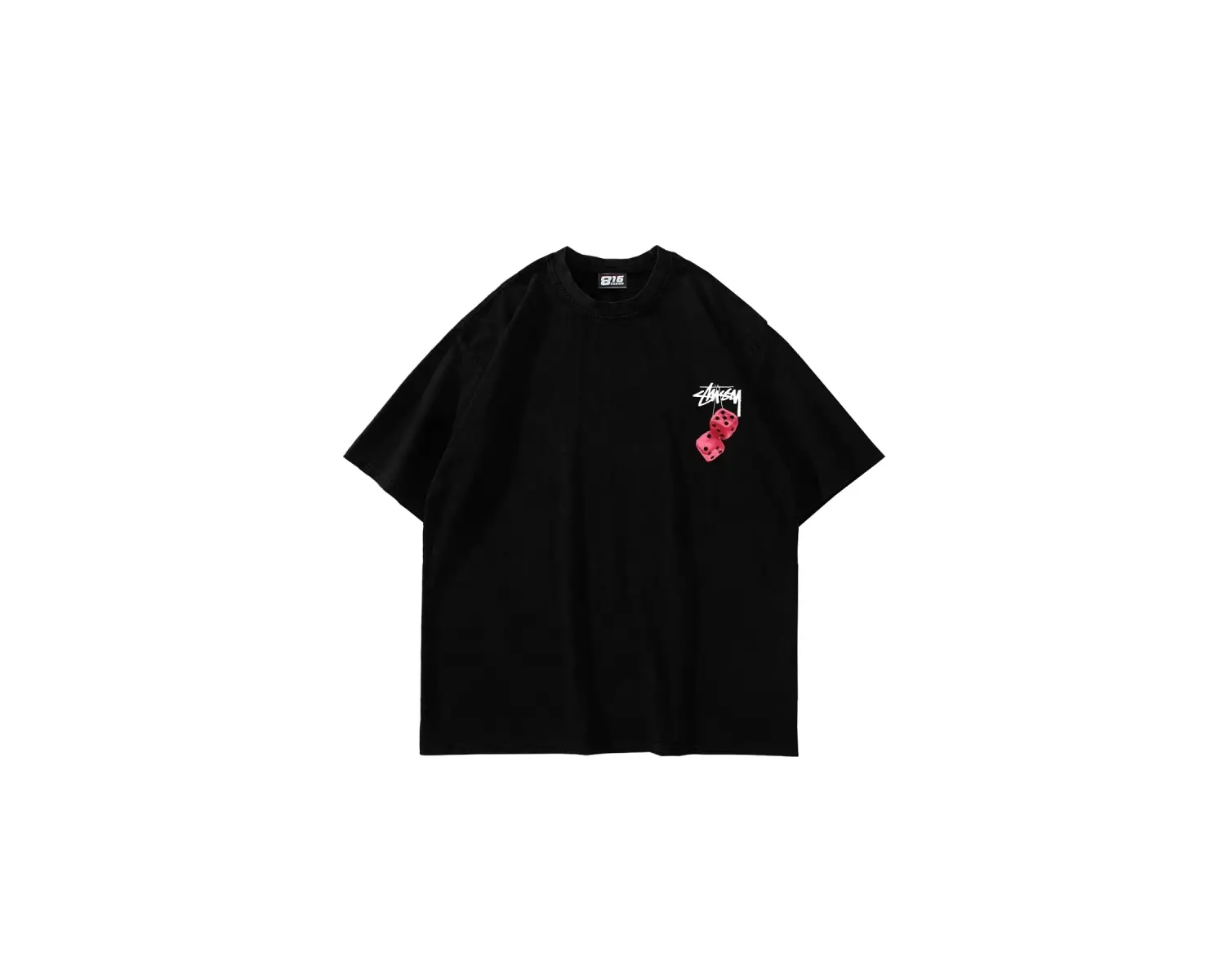 Sts. Dice Sırt Baskılı Oversize Unisex Beyaz