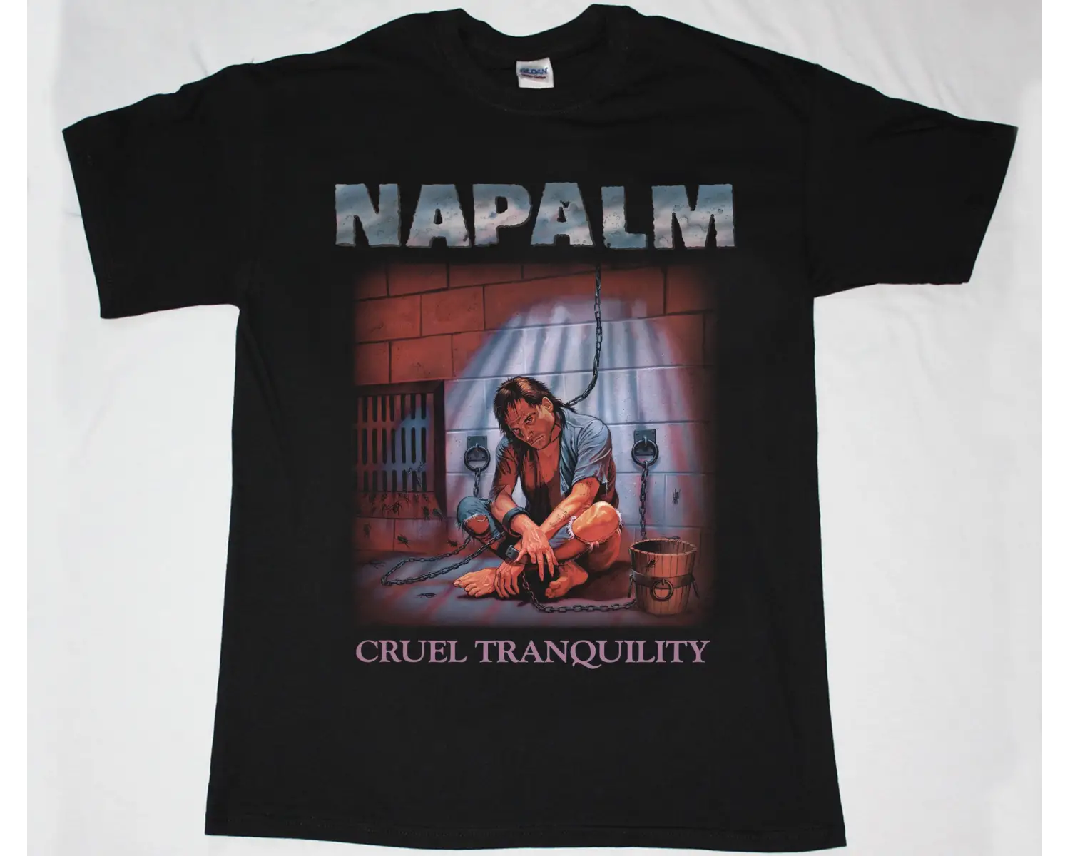 SUICIDAL ANGELS KNIVES NEW BLACK T SHIRT ÖN BASKILI