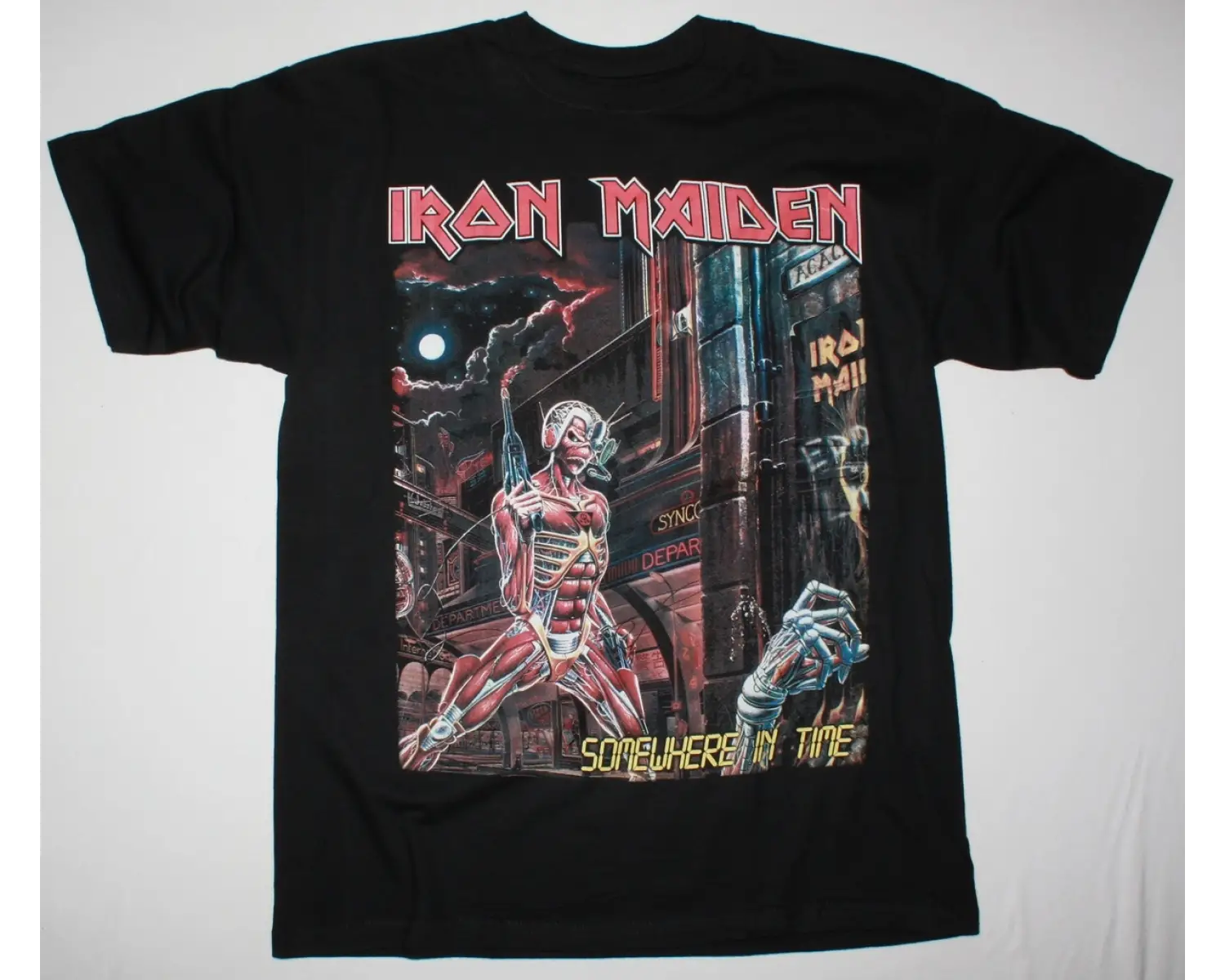 SUICIDAL TENDENCIES SKULL NEW BLACK T-SHIRT ÖN VE ARAKA BASKILI