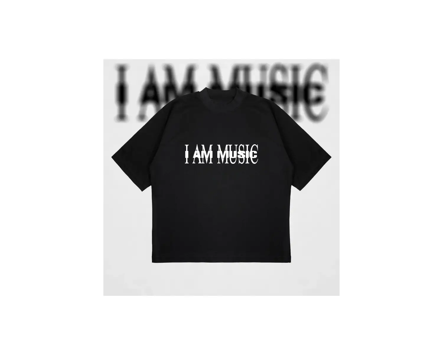 Suicideboys I Am Music Boxy Fit Oversize Unisex Tshirt – Baskılı Tişört |