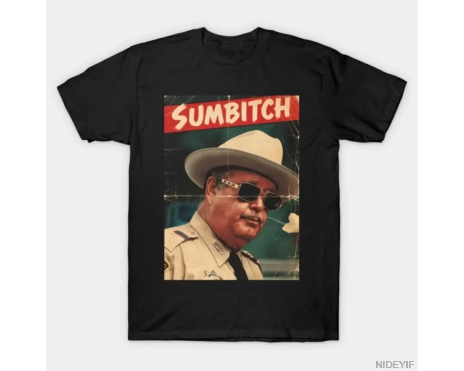 Sumbitch Vintage 1970ler - Erkekler Kadınlar İçin Smokey And The Bandit Tişörtü %100 Pamuklu