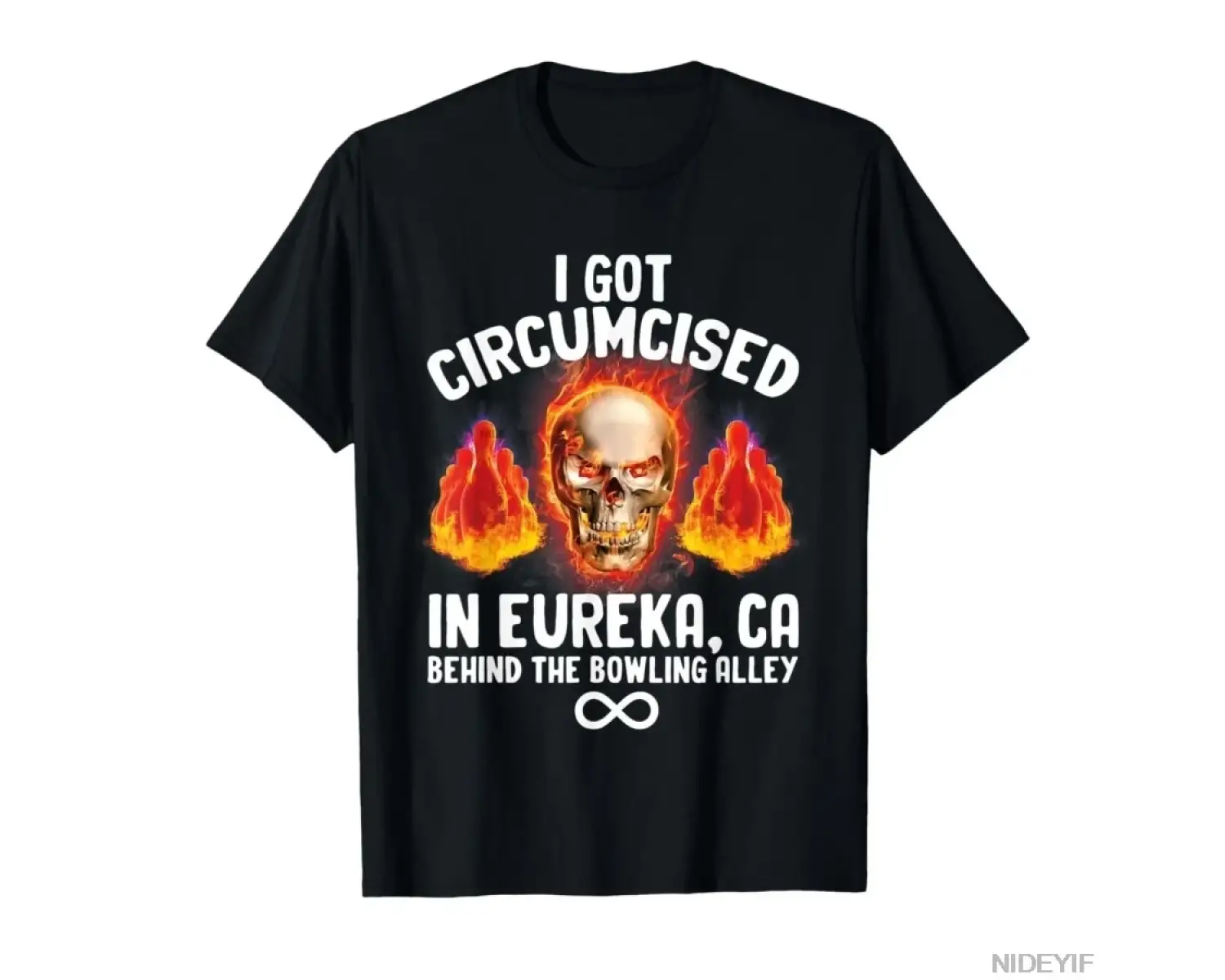 Sünnetli Bowling Garip Bir Şekilde Özel Mizah Garip Komik Meme T-shirt Erkekler Kadınlar Için