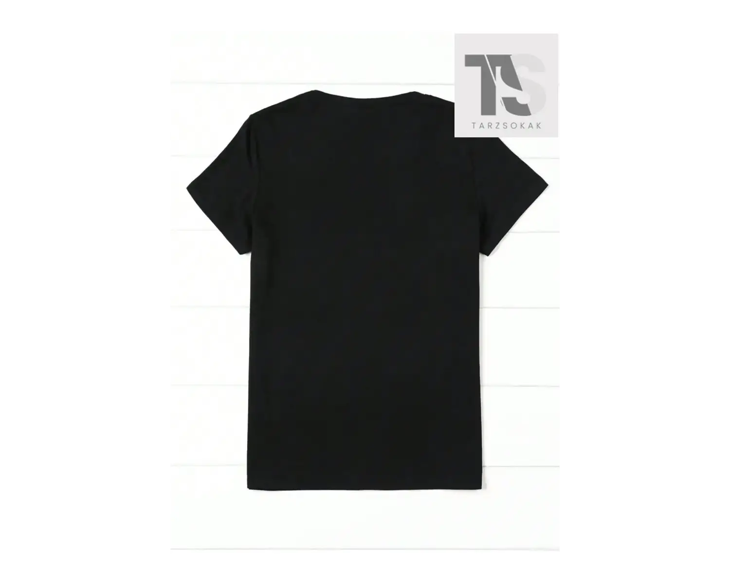 SXY Karikatür ve Harf Grafikli Düşük Omuzlu Tişört